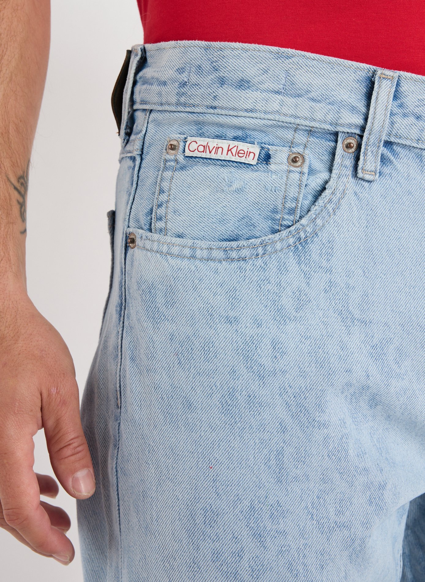 Jean droit 90's Straight CALVIN KLEIN Bleu