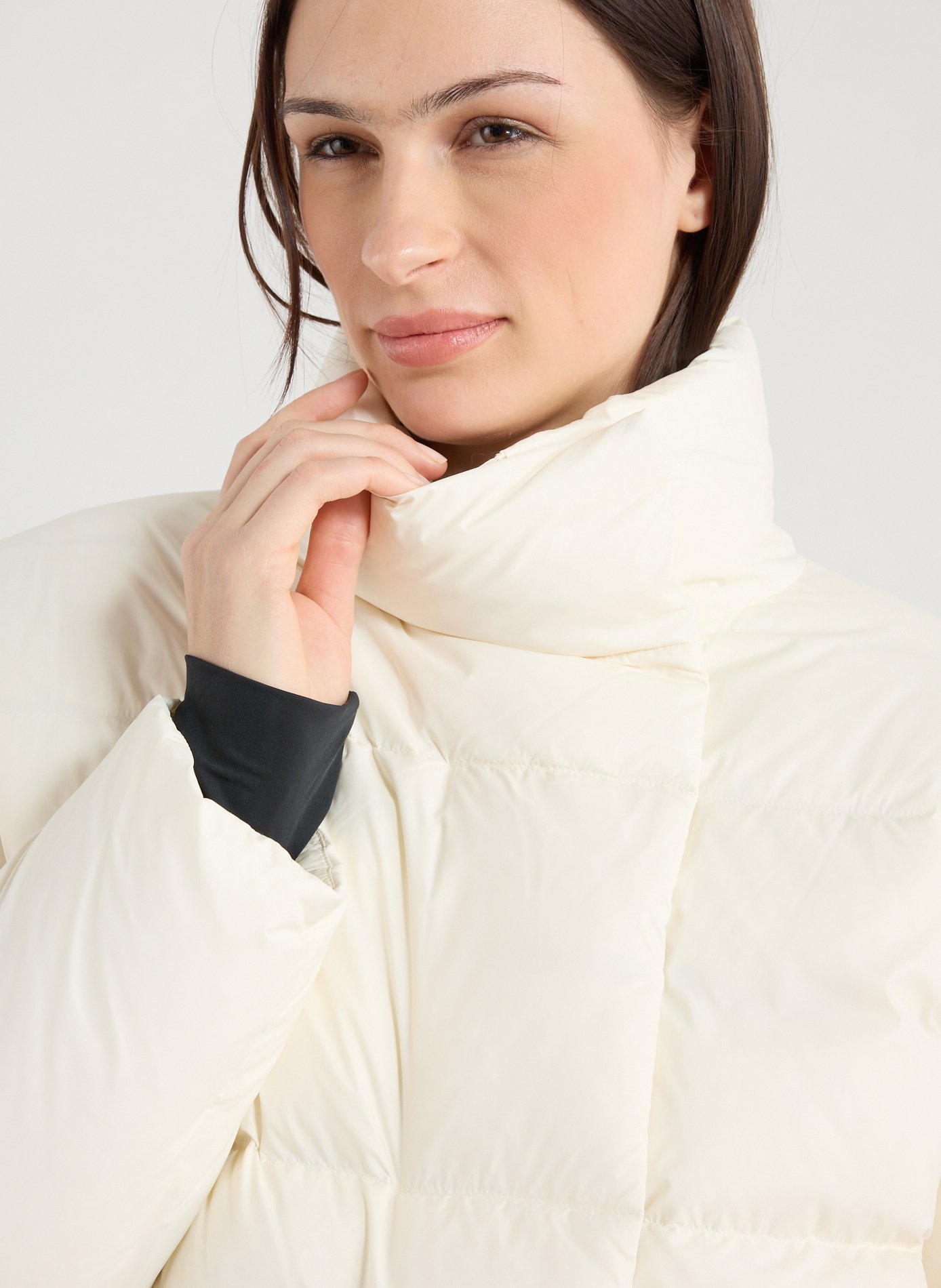 Loose-fitting down jacket ROSSIGNOL White