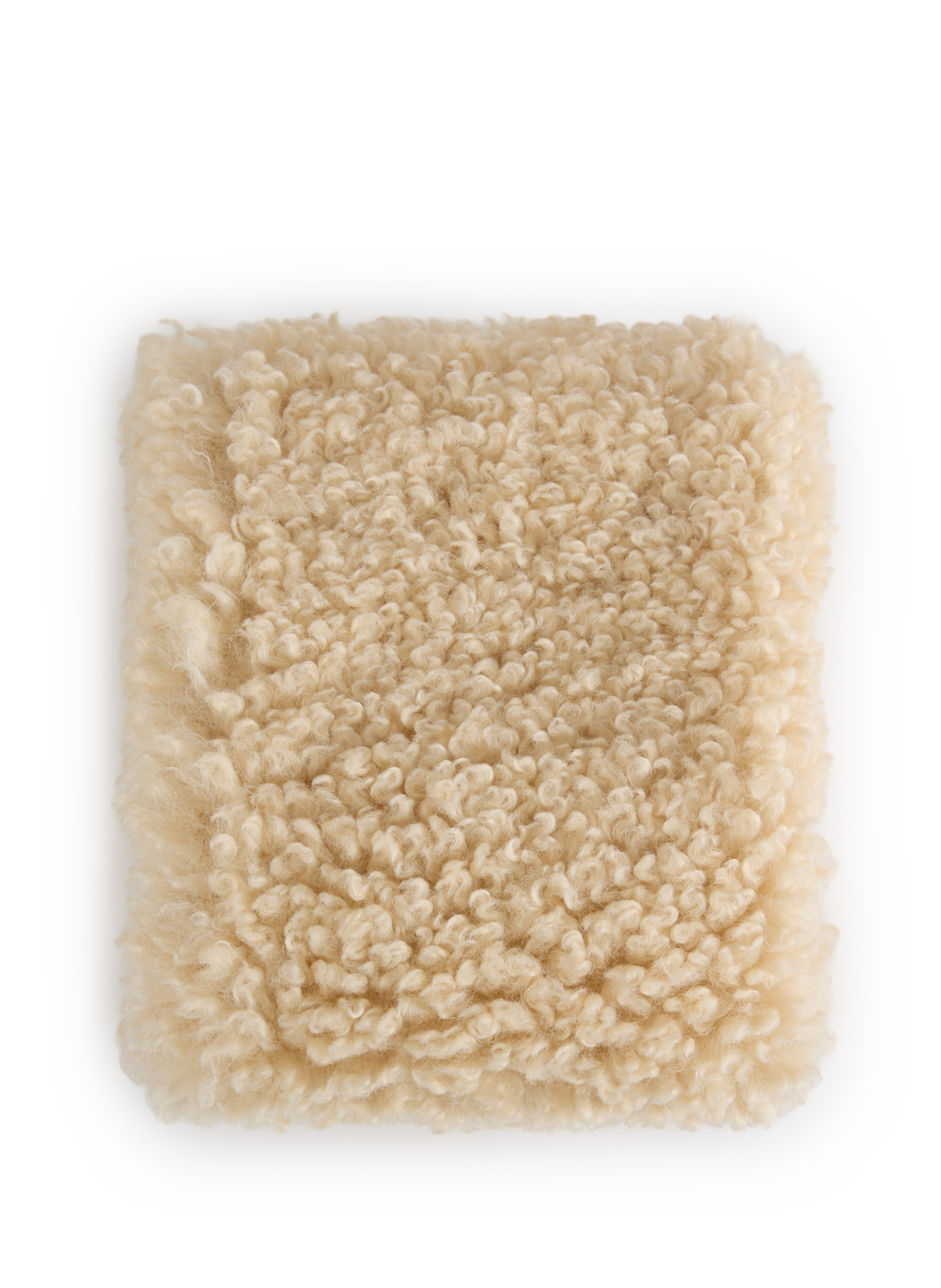 APPARIS Textured scarf White