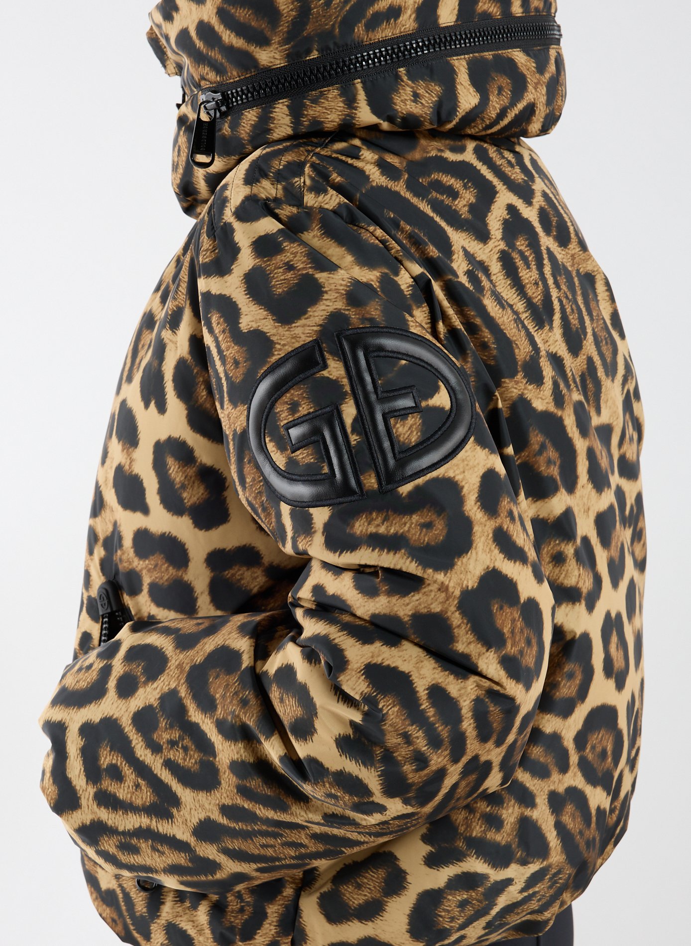 Doudoune à capuche amovible imprimée GOLDBERGH Multicolore