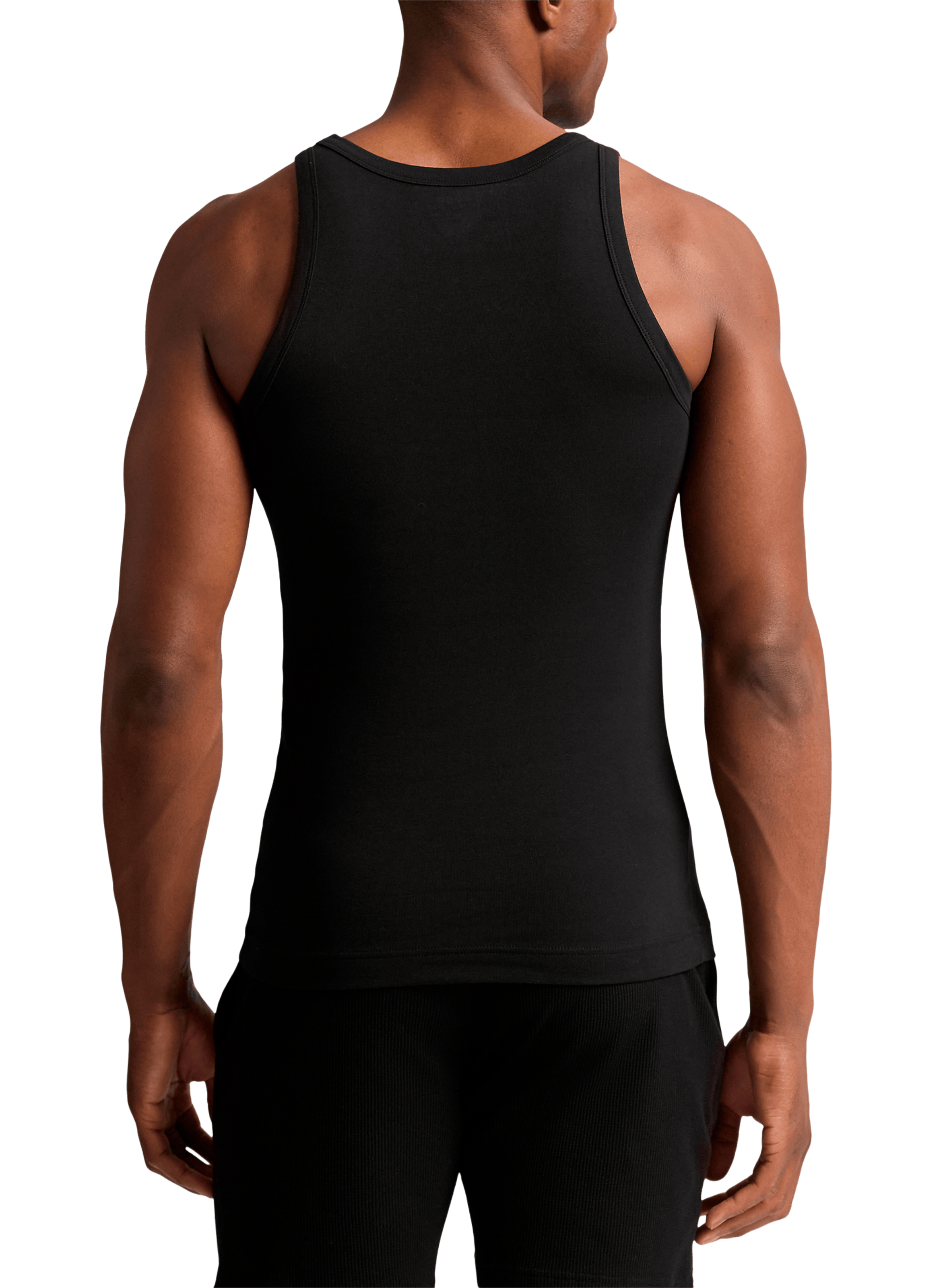 Cotton tank top pajama POLO RALPH LAUREN Black