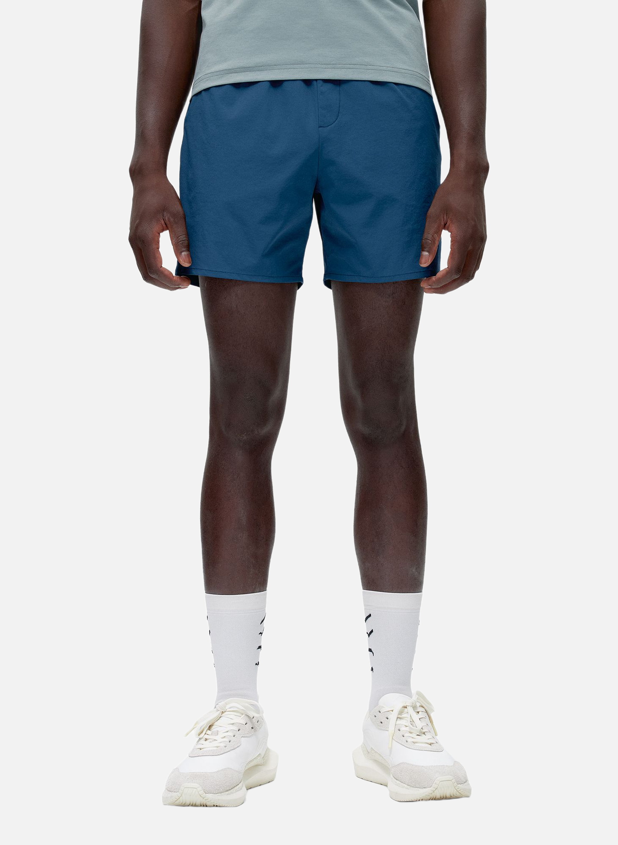 Short sport homme training malaui  Bleu océan
