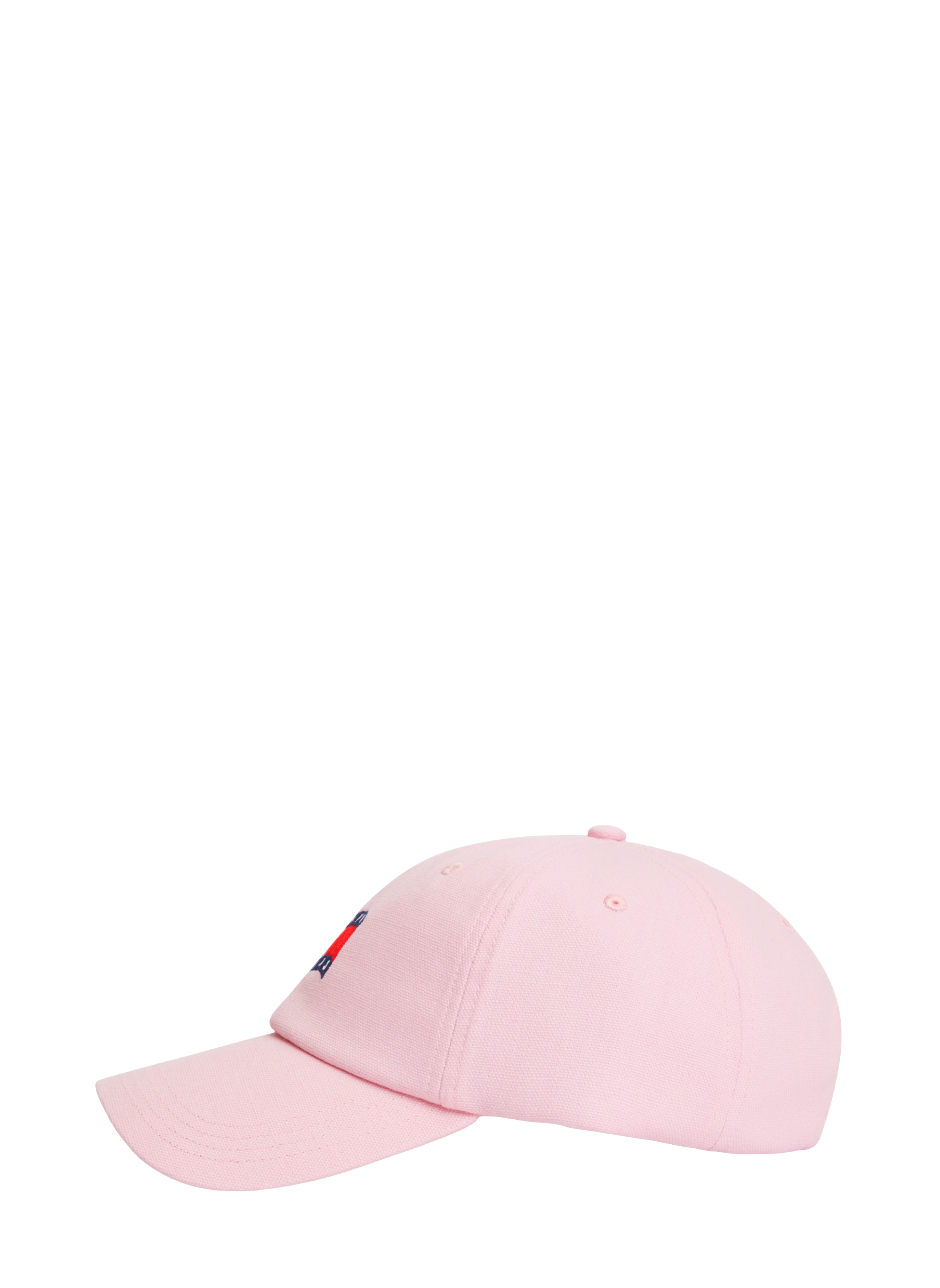 Casquette à logo en coton TOMMY HILFIGER Rose