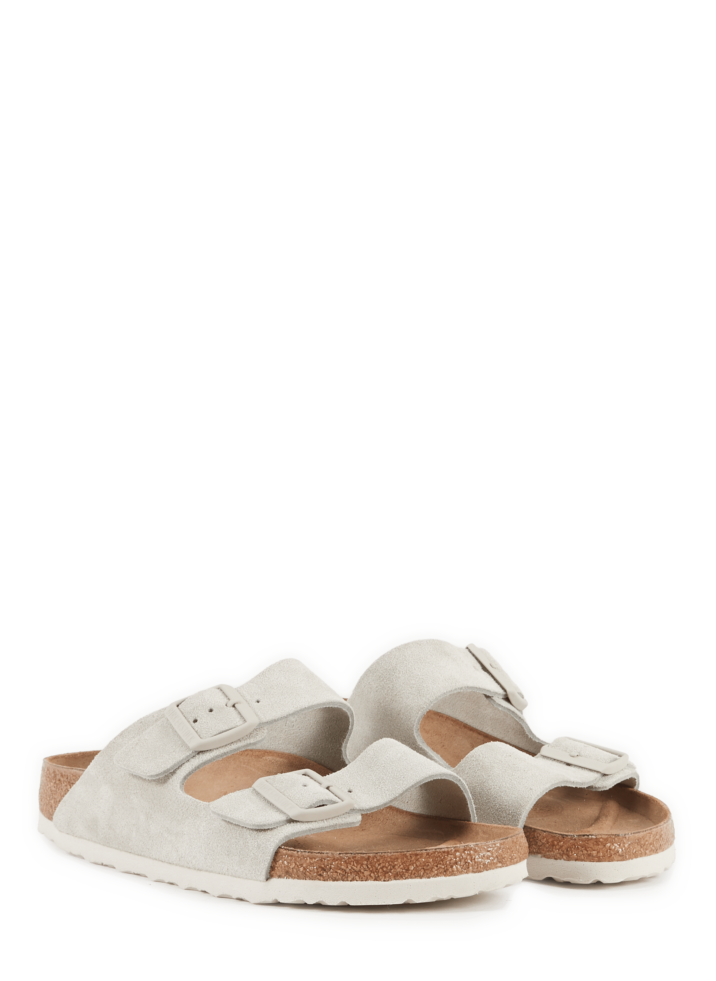 Arizona suede leather sandals BIRKENSTOCK Beige