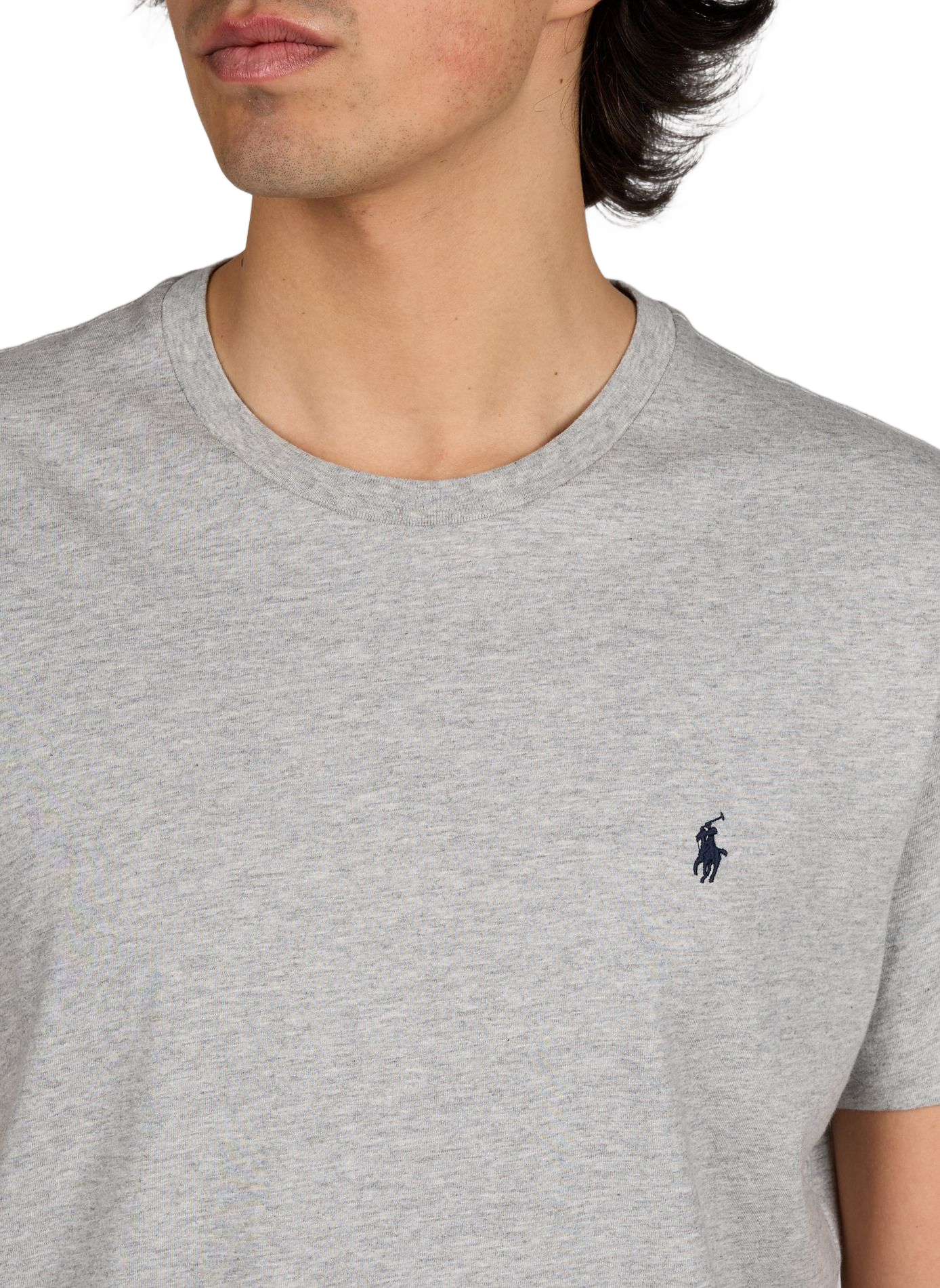 Classic Cotton T-Shirt POLO RALPH LAUREN Grey