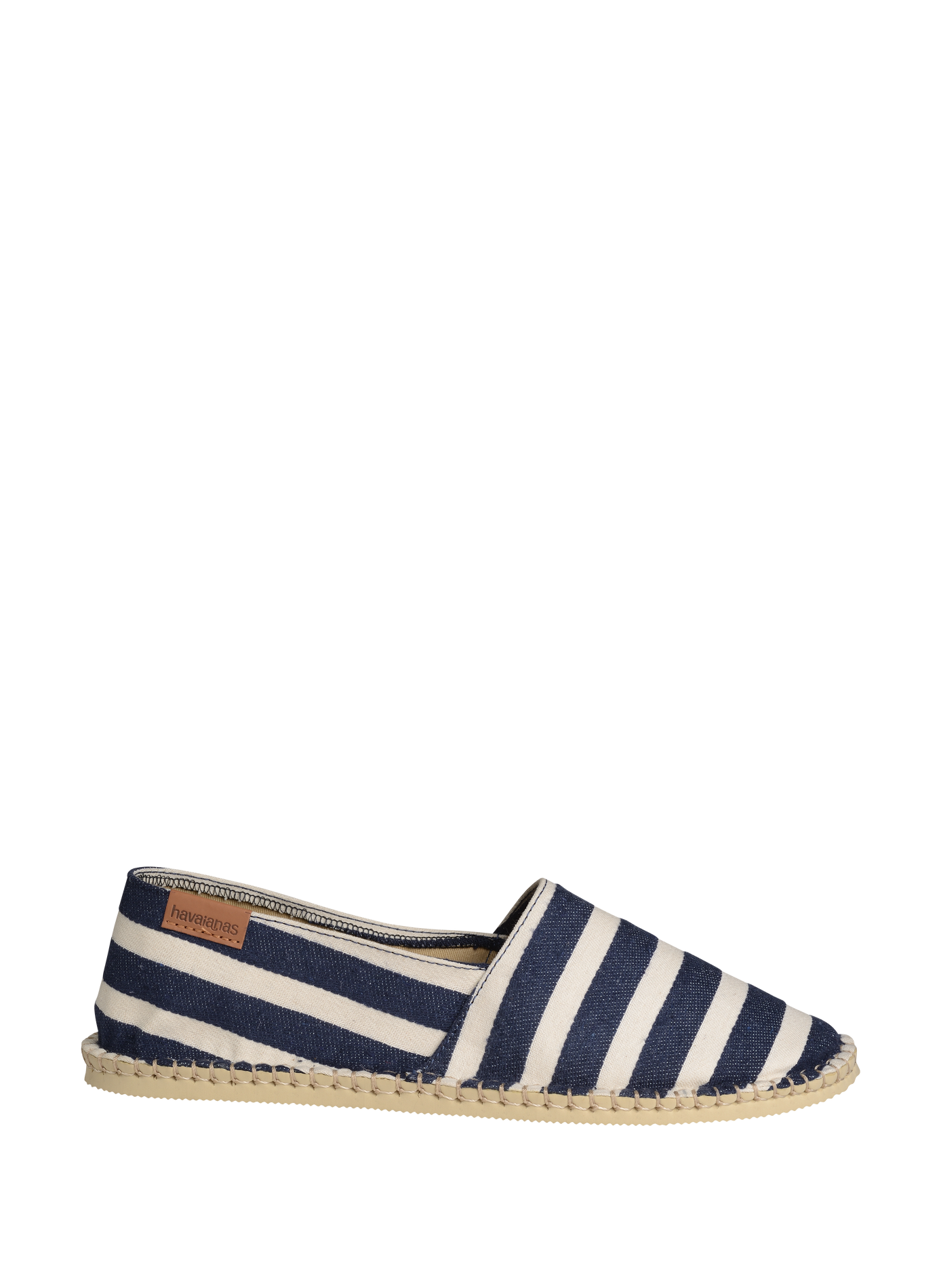 Espadrilles IV Print à rayures HAVAIANAS Bleu