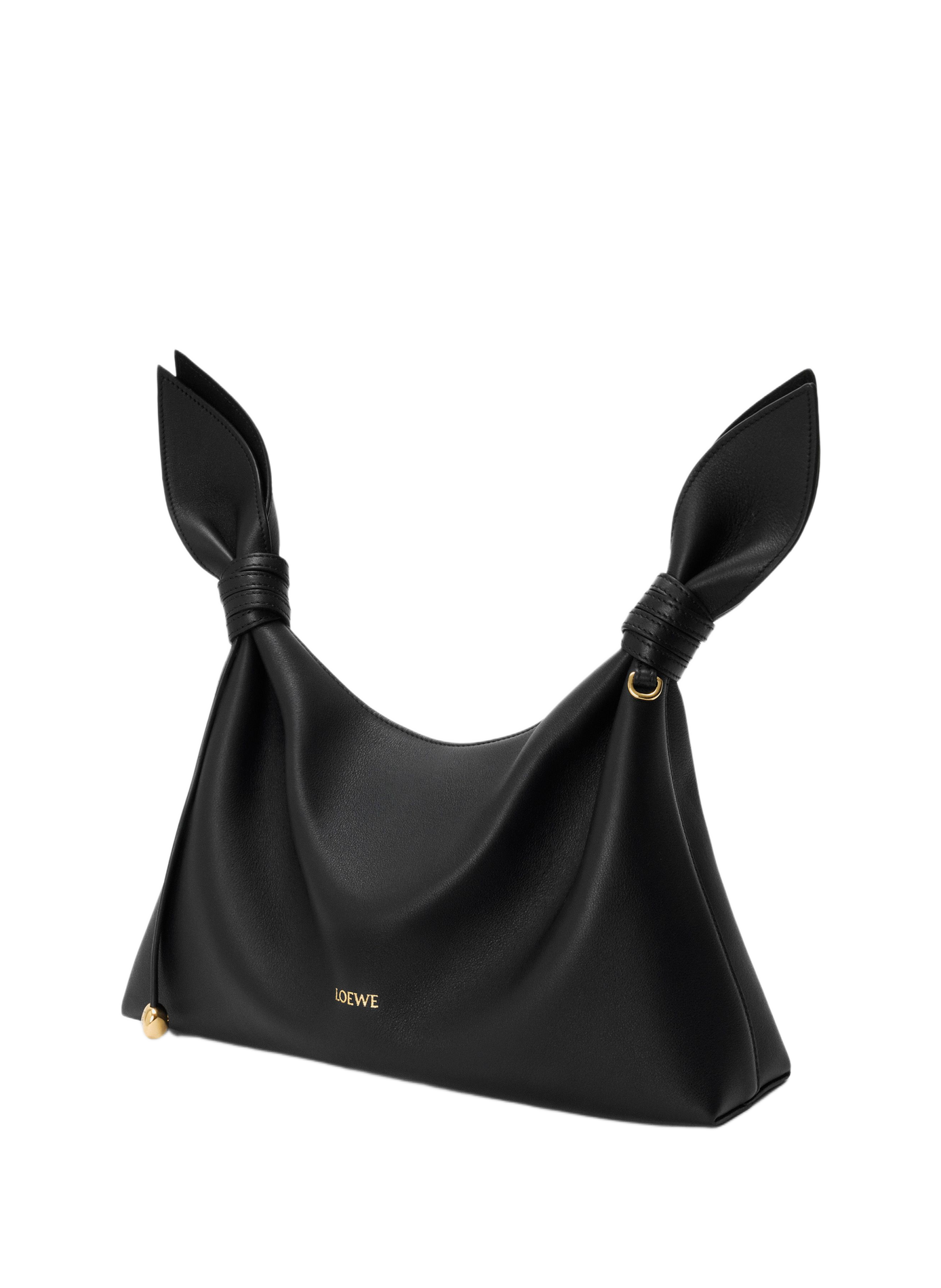 Sac Scarf moyen en cuir de veau lisse LOEWE Beige