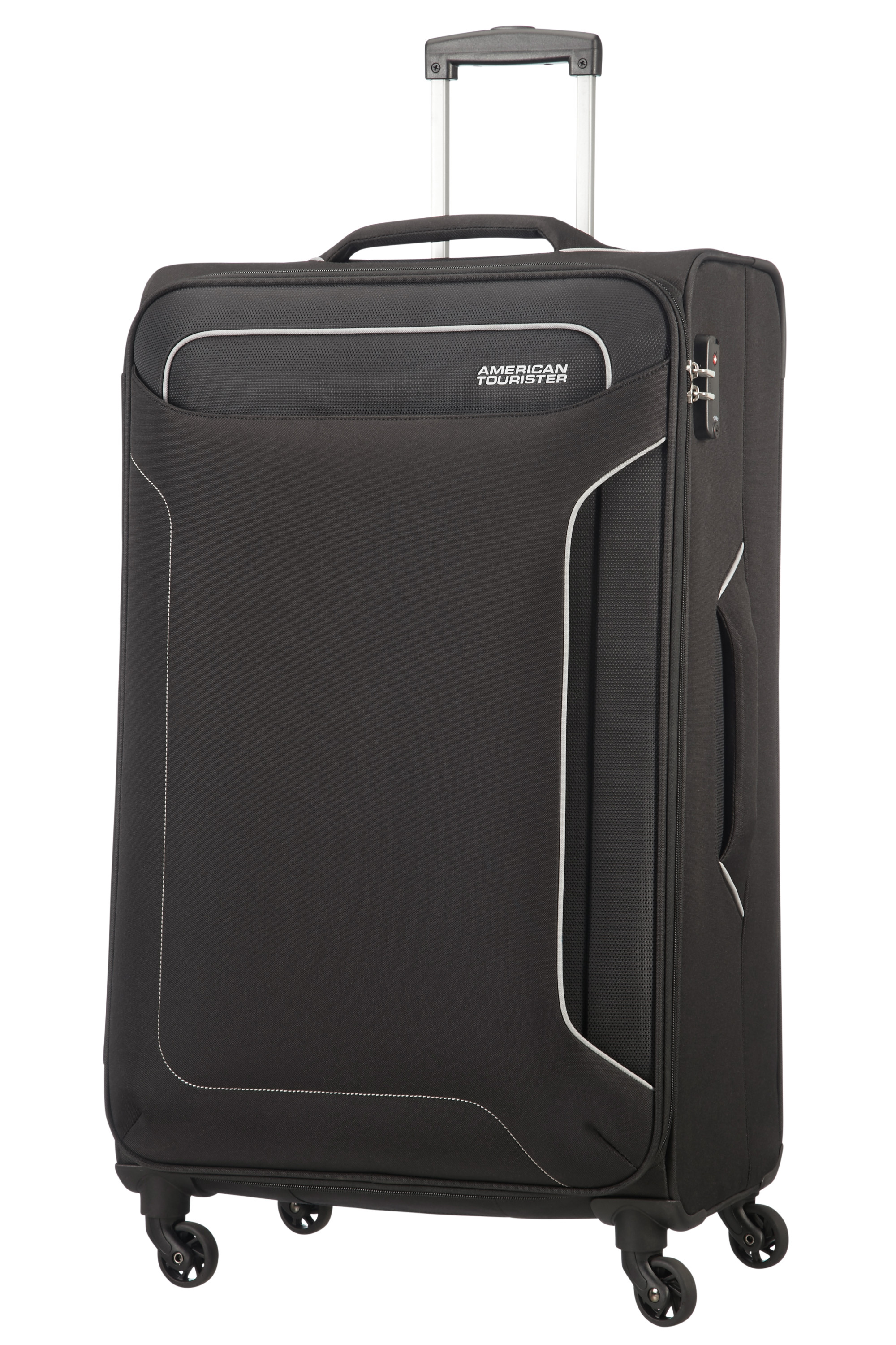 Holiday heat valise 4 roues taille l AMERICAN TOURISTER Noir
