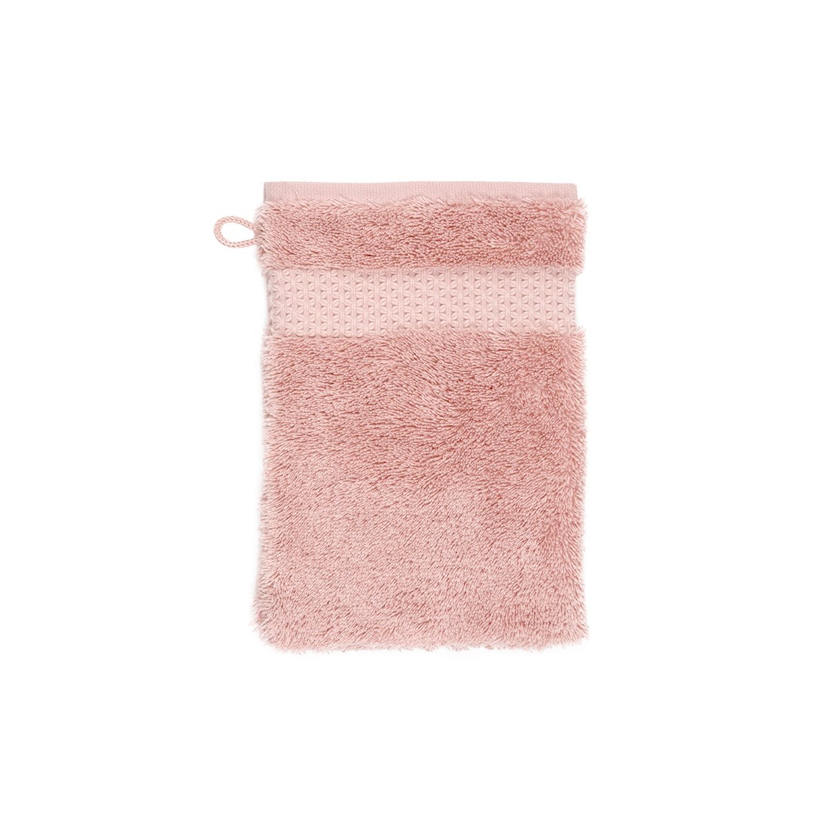 Gant de toilette  en coton modal, etoile  Thé