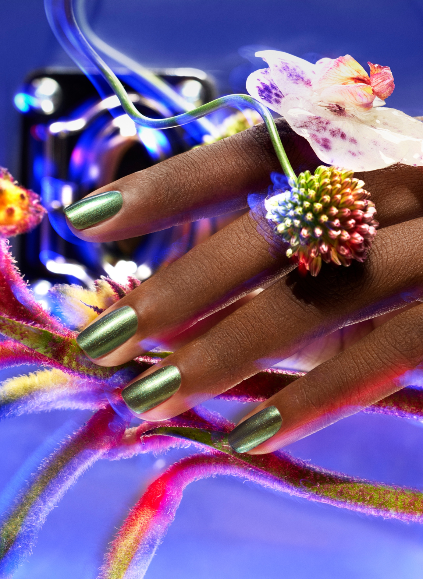 Esmalte de uñas Green Flash - Groove MANUCURIST Vert nacré