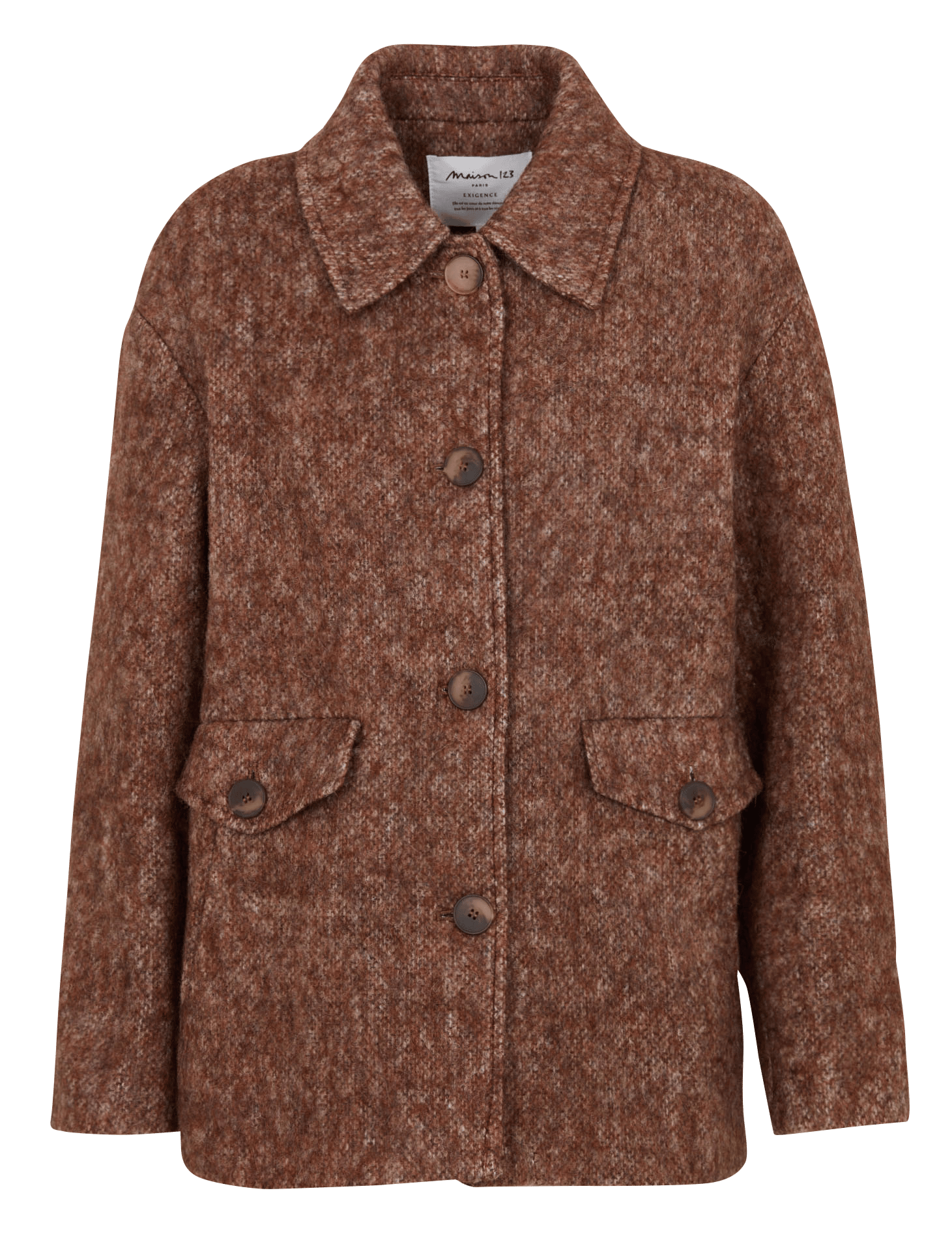 Manteau ample col classique danny MAISON 123 Beige