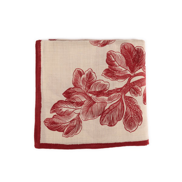 Foulard imprimé en laine Foulard imprimé en laine