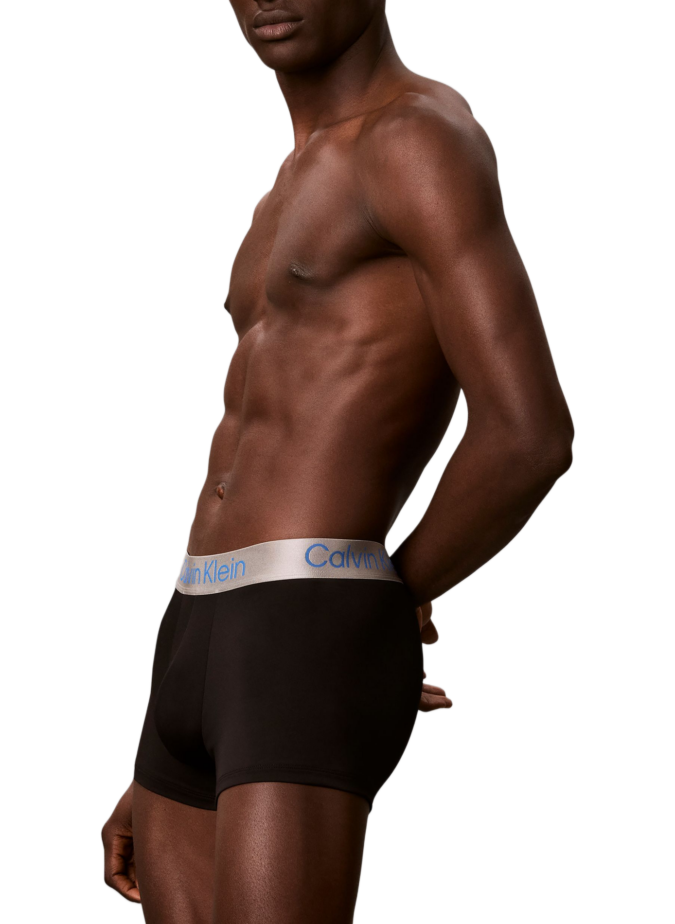 Lot de 3 boxers unis CALVIN KLEIN Noir