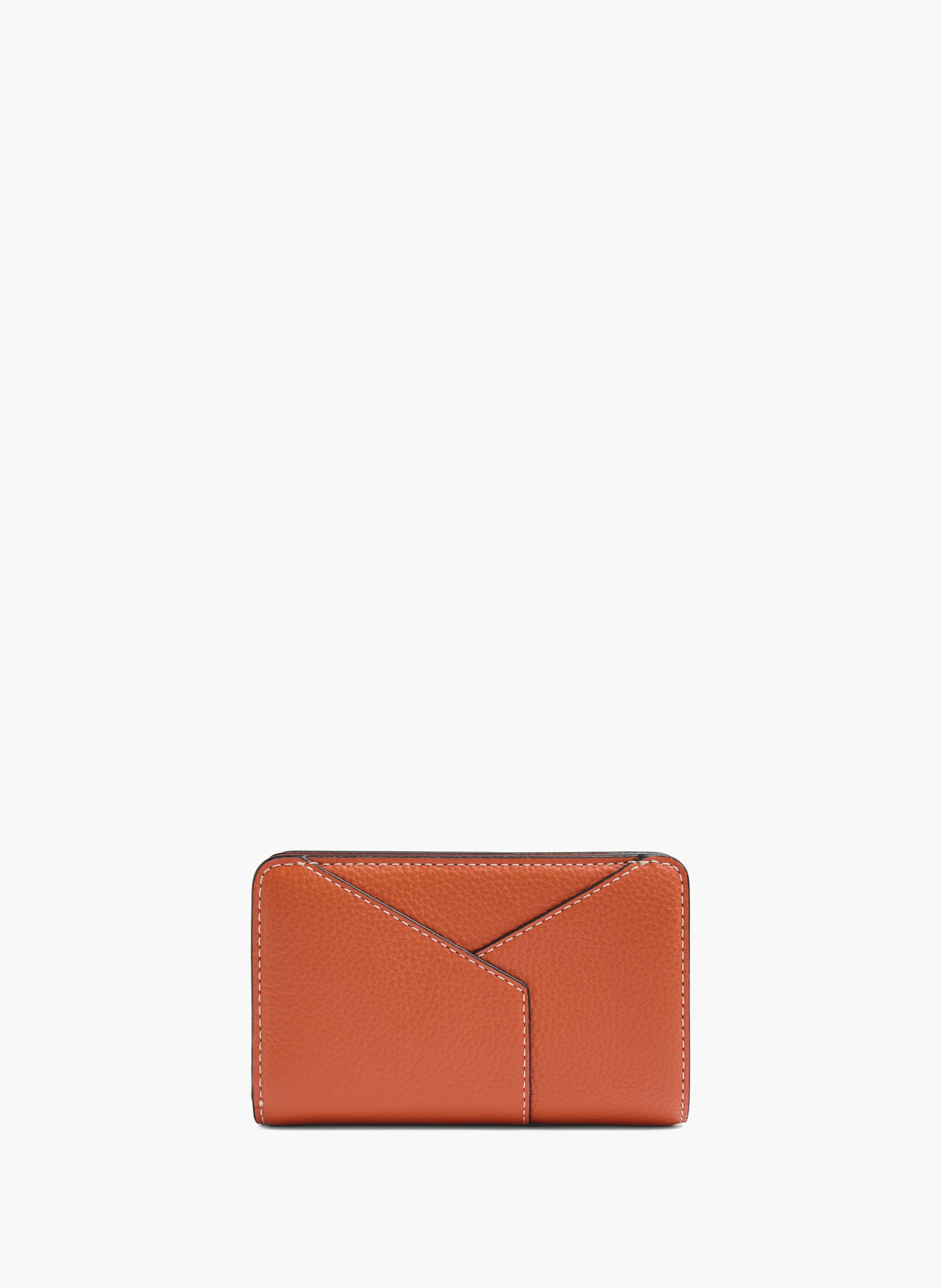 Porte-cartes rectangulaire à fermeture éclair - louison by lancel LANCEL Orange