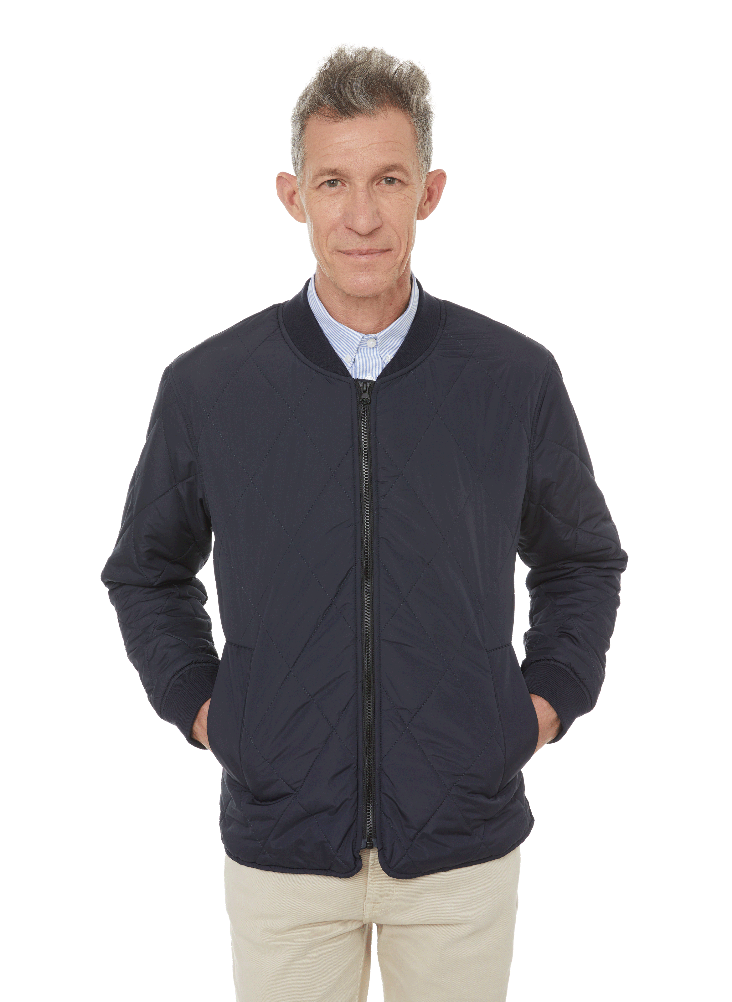 BRUMMELL Padded jacket  Blue