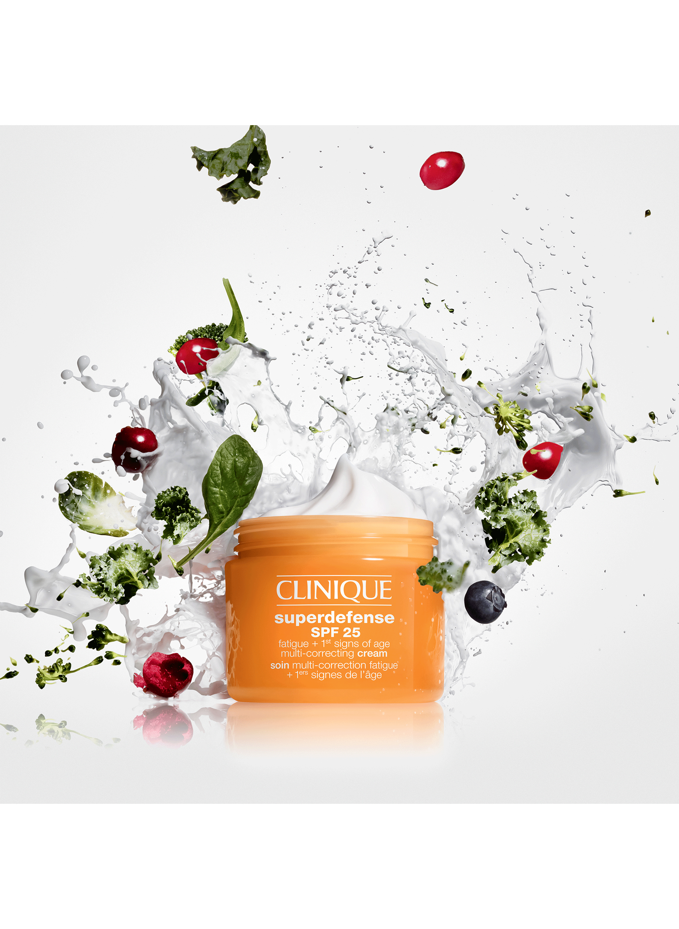 Superdefense SPF 25 - Fatigue + 1st Signs of Age Multi-Correcting Cream - Skin Type 3 and 4 No color