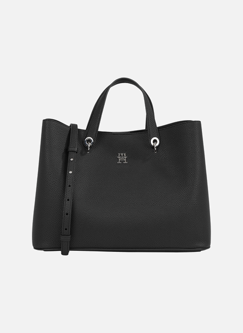 Textured handbag BlackTOMMY HILFIGER 