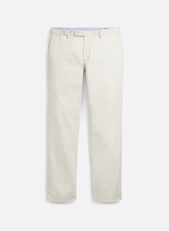 Lightweight trousers with logo Beige by POLO RALPH LAUREN POLO RALPH LAUREN Lightweight trousers with logo Beige