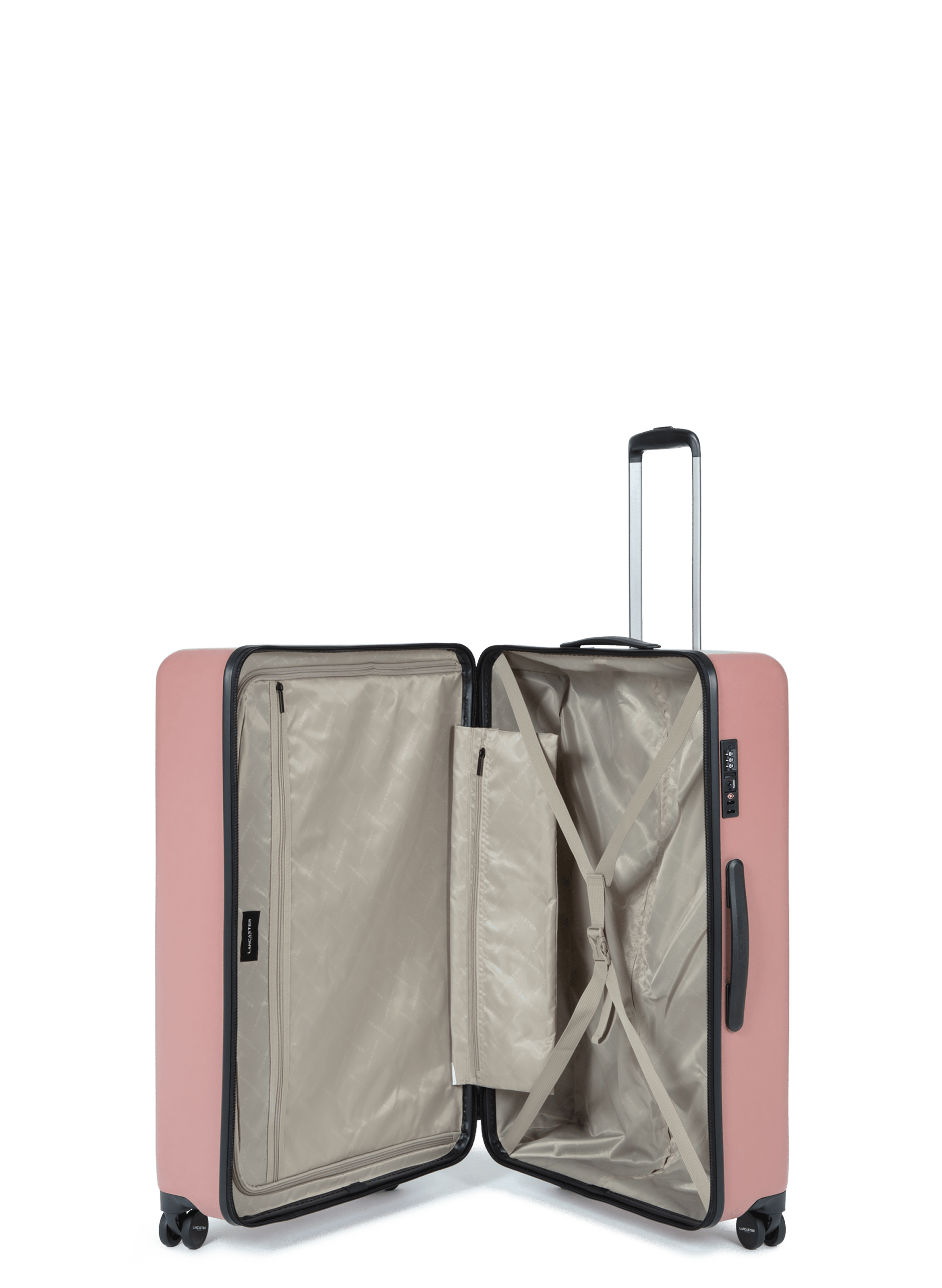 Koffer CDG inchecken L - bagage LANCASTER Roze