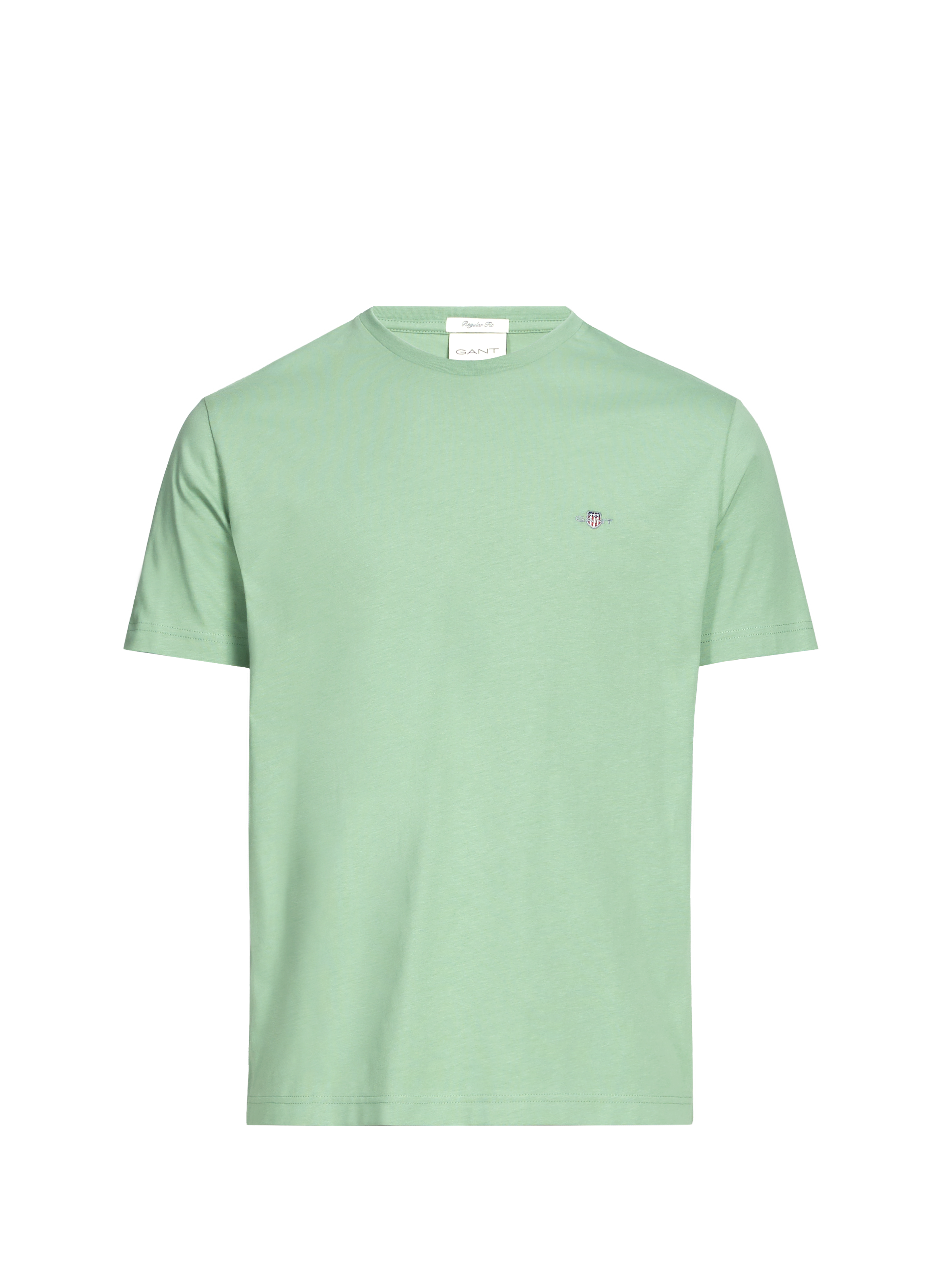 T-shirt uni en coton GANT Vert