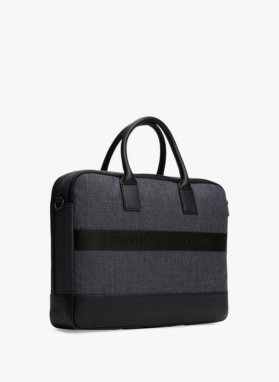 Sac d'ordinateur | Gris by TOMMY HILFIGER Sac d'ordinateur Gris