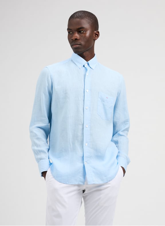 Linen shirt Blue by EDEN PARK EDEN PARK Linen shirt Blue
