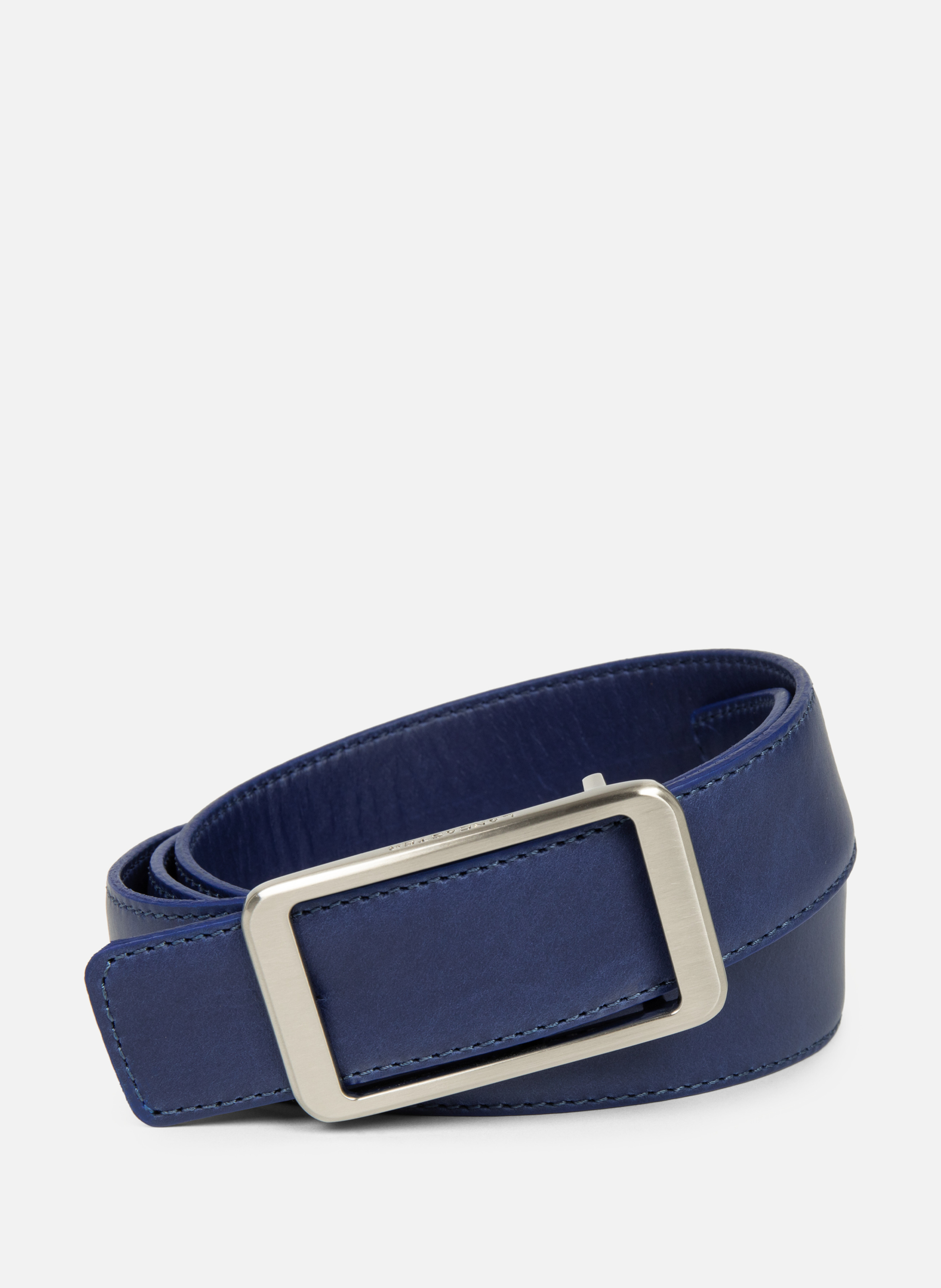 Belt - Ceinture Cuir Lisse Femme LANCASTER Blue