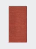 Serviette de douche en coton biologique  Terracotta