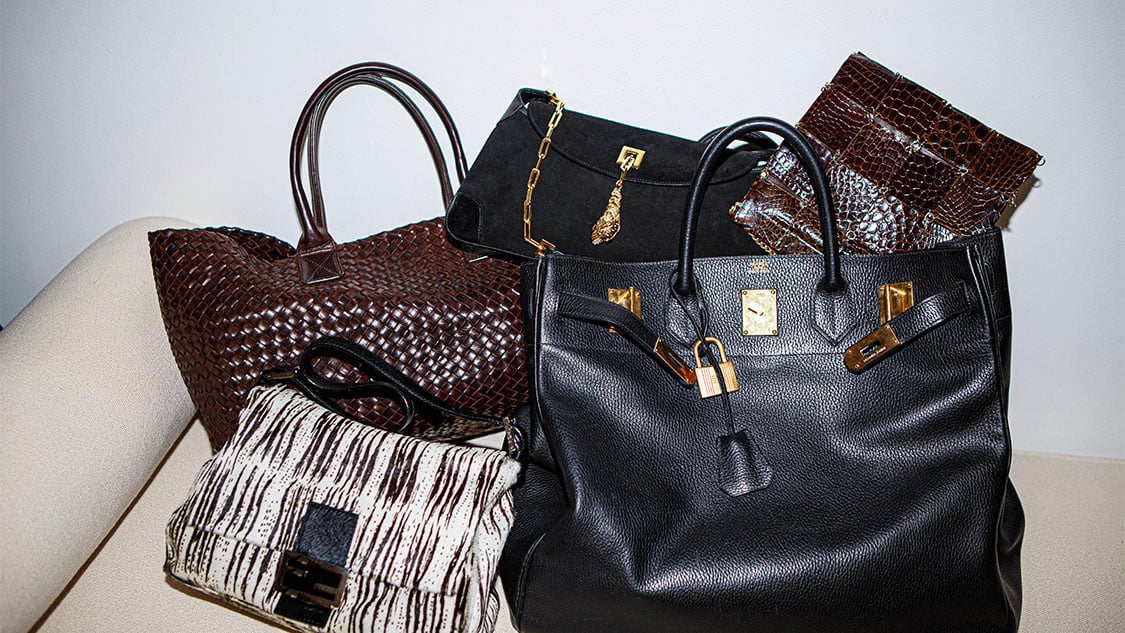 Photo de sac à main de luxe vintage