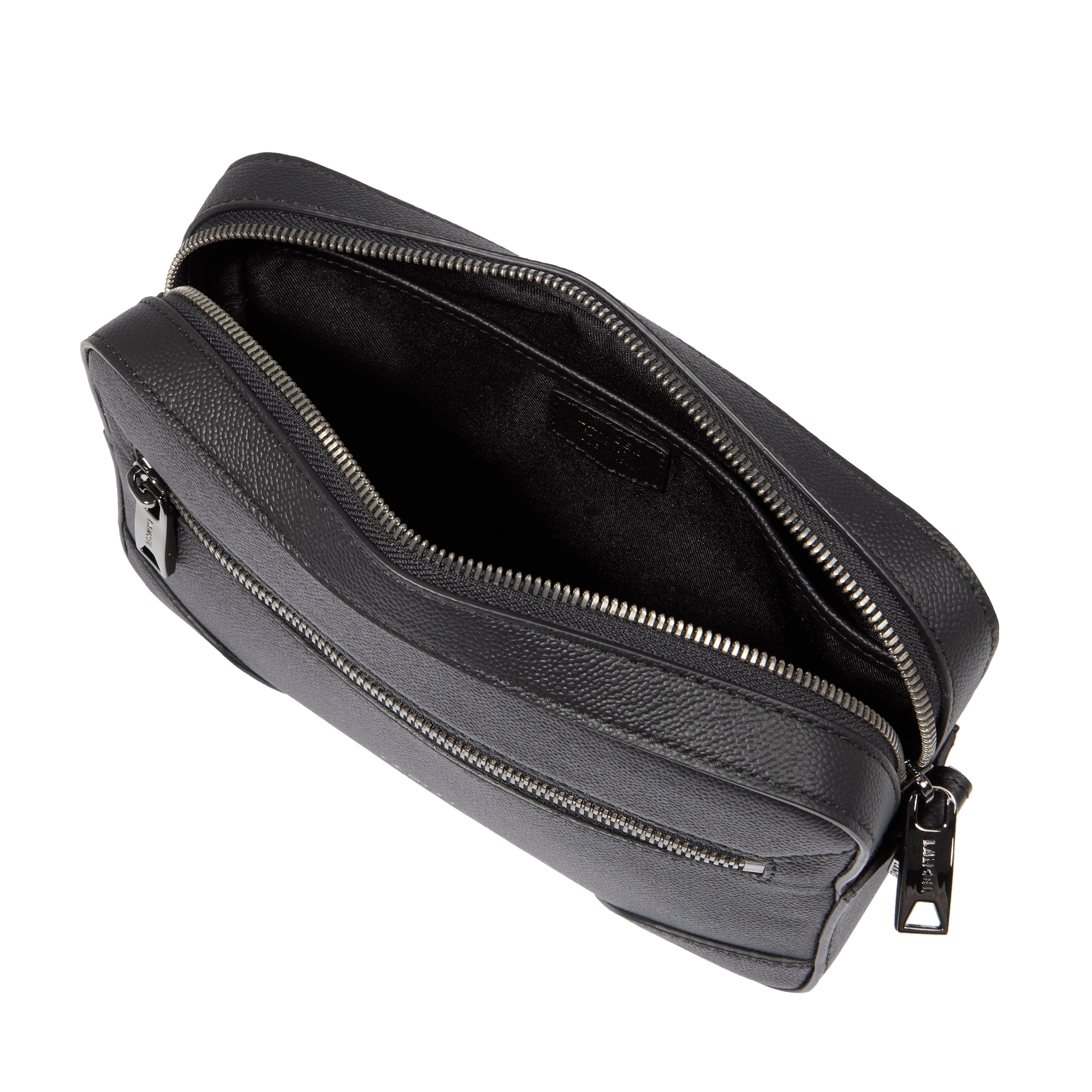 Sac caméra charlie de lancel en cuir LANCEL Noir