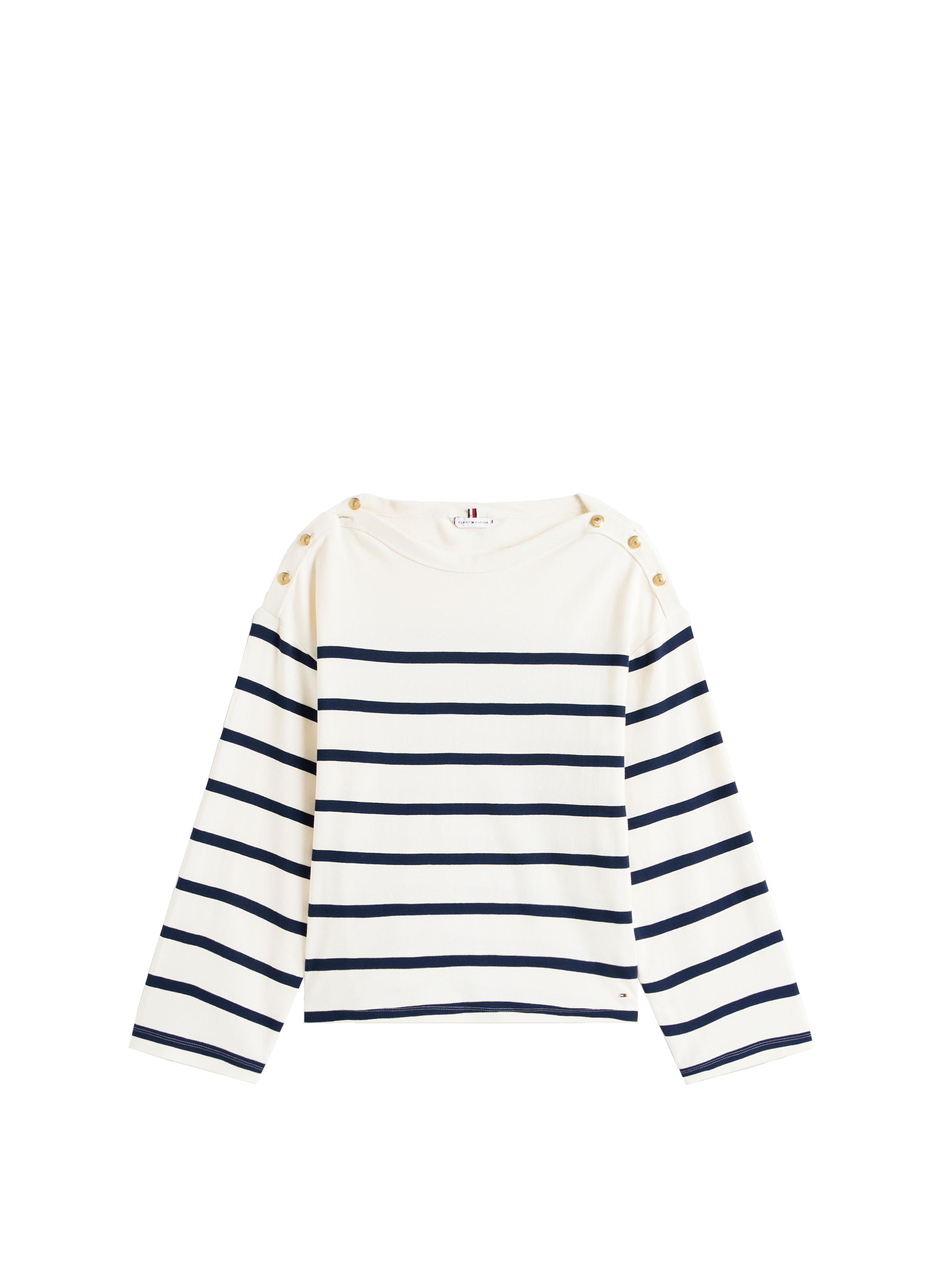 Striped cotton top TOMMY HILFIGER Multicolour