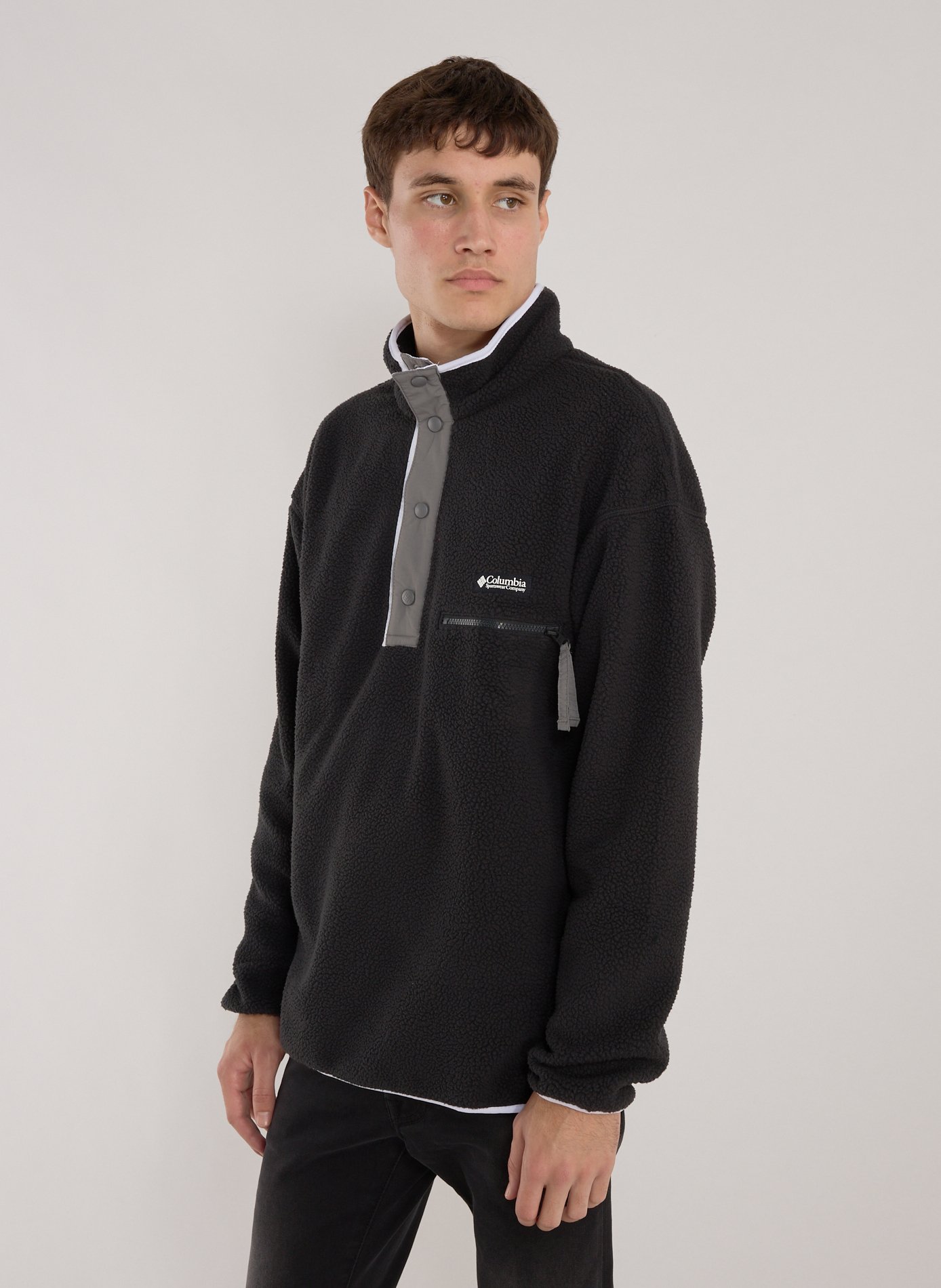 COLUMBIA Logo sweatshirt Black