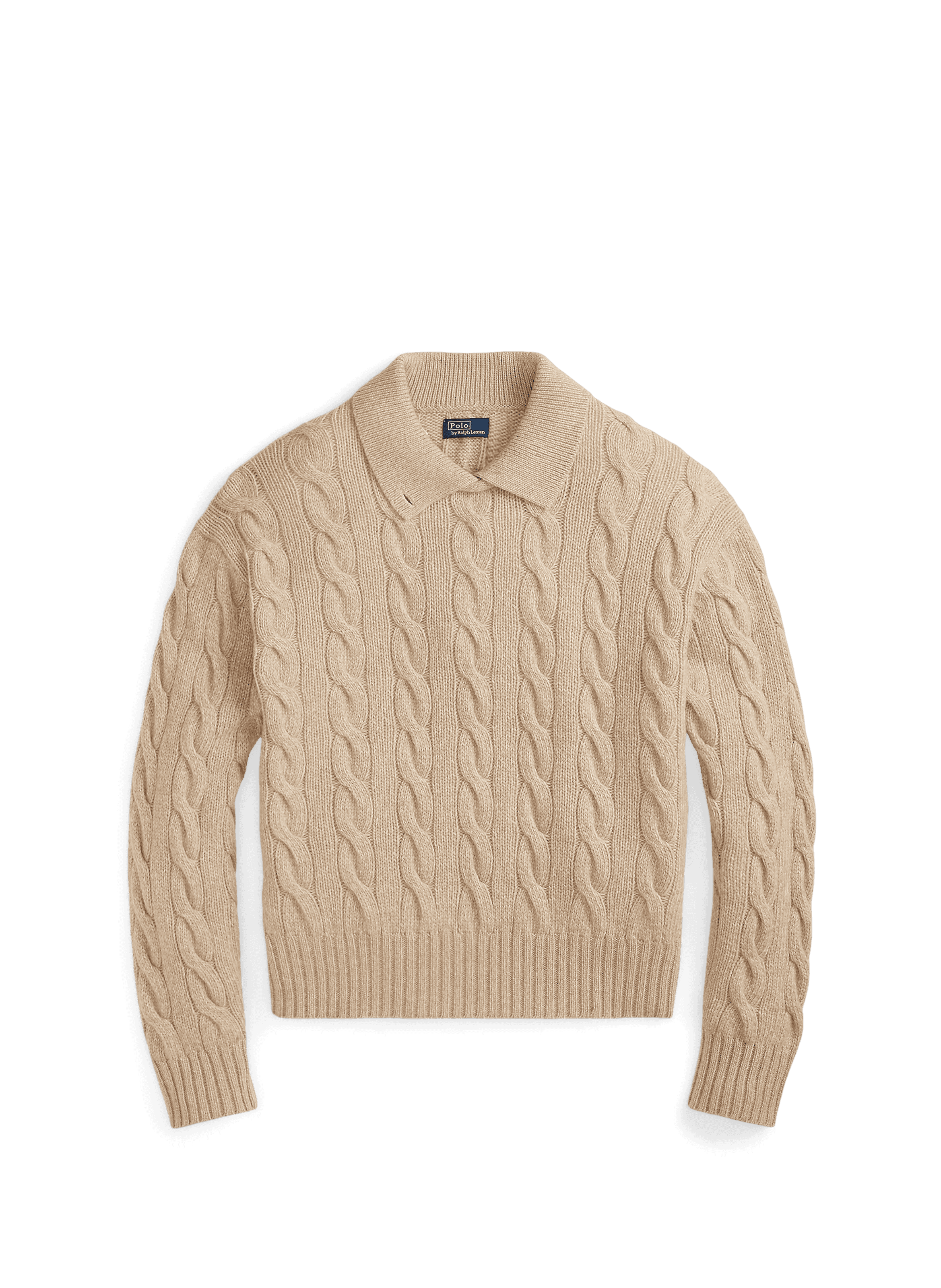 Pull en laine et cachemire POLO RALPH LAUREN Beige