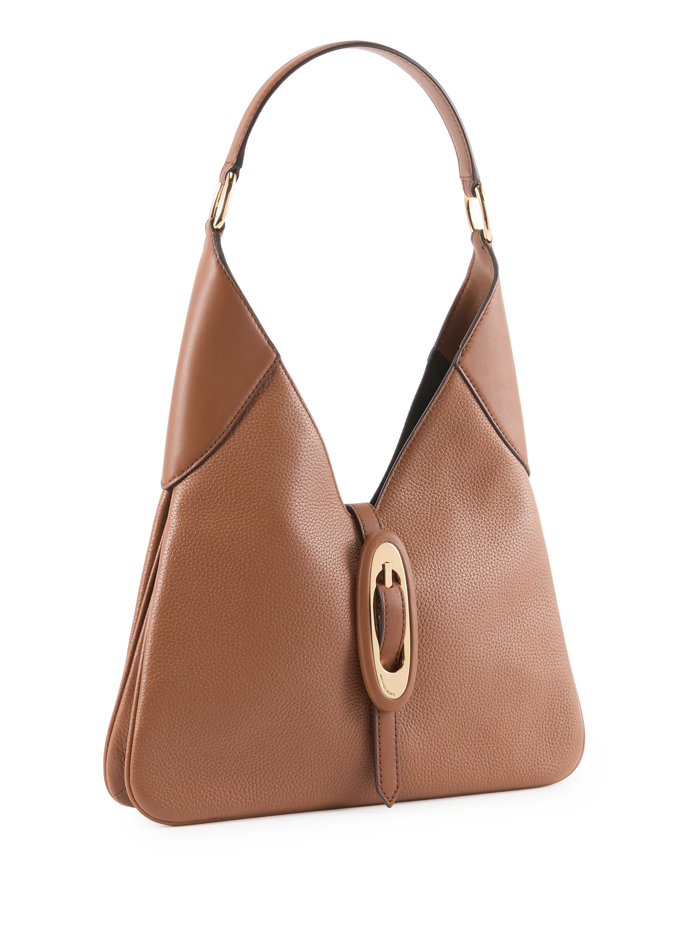 Sac à main en cuir de vache MICHAEL KORS Marron