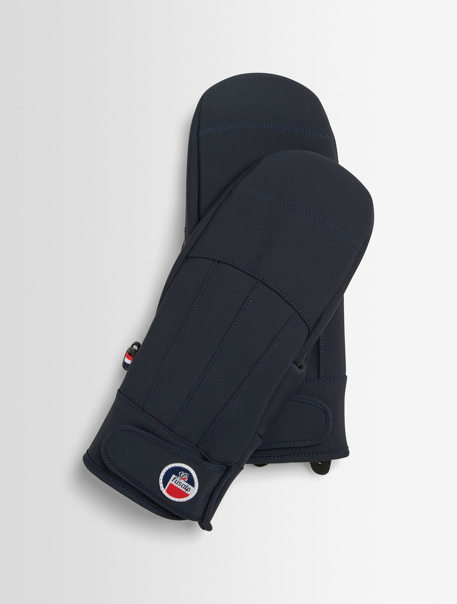 Moufles de ski glacier mitten polyester FUSALP Bleu