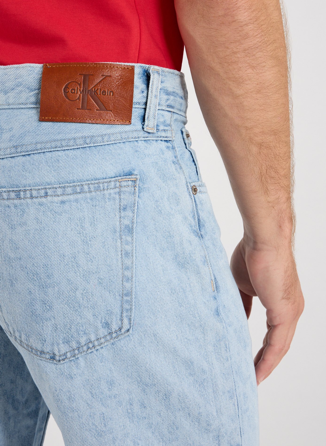 Jean droit 90's Straight CALVIN KLEIN Bleu