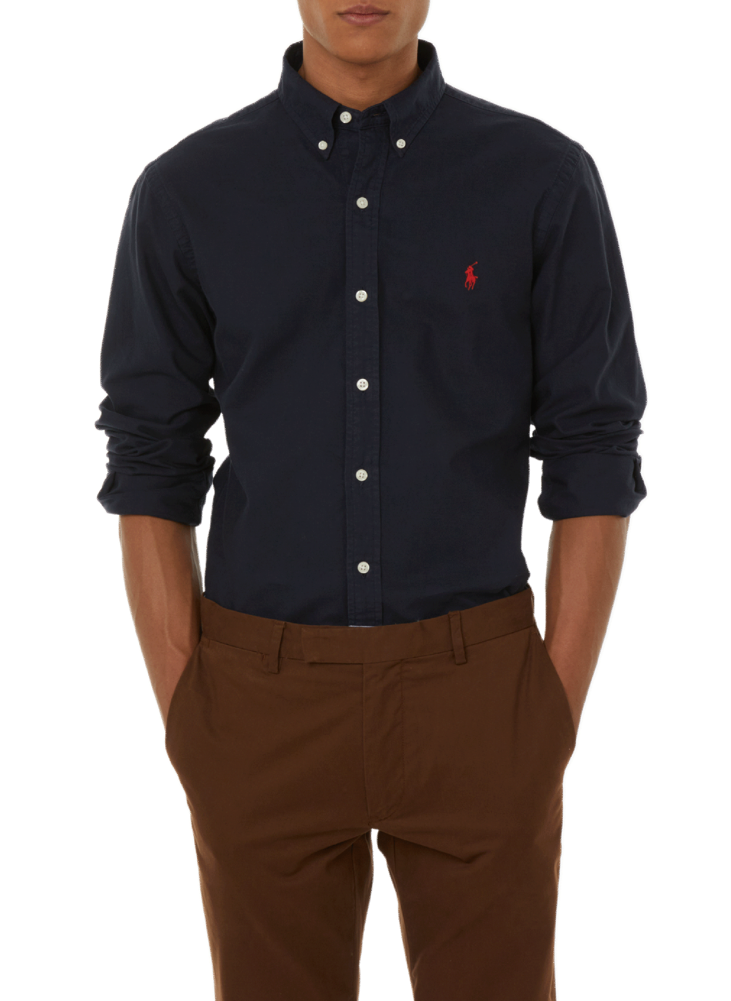 POLO RALPH LAUREN Slim-fit shirt Blue