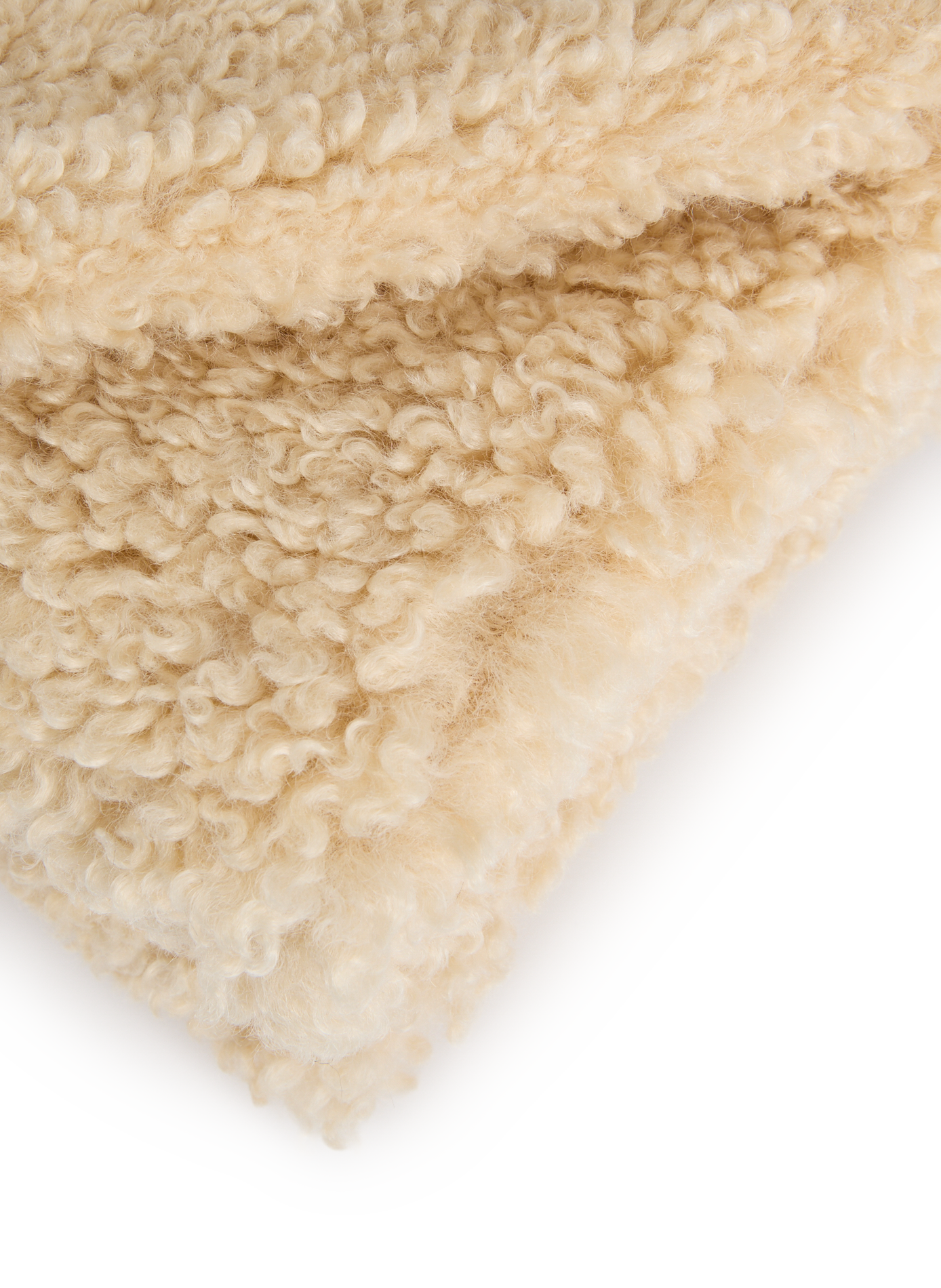 Textured scarf APPARIS White