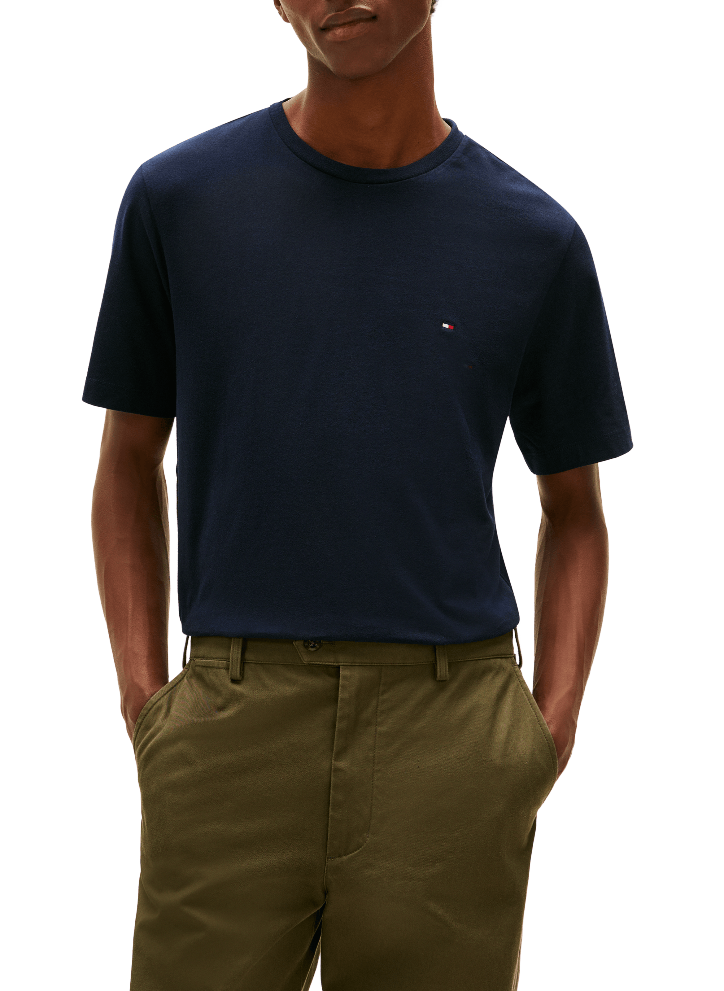 Cotton T-shirt TOMMY HILFIGER Blue