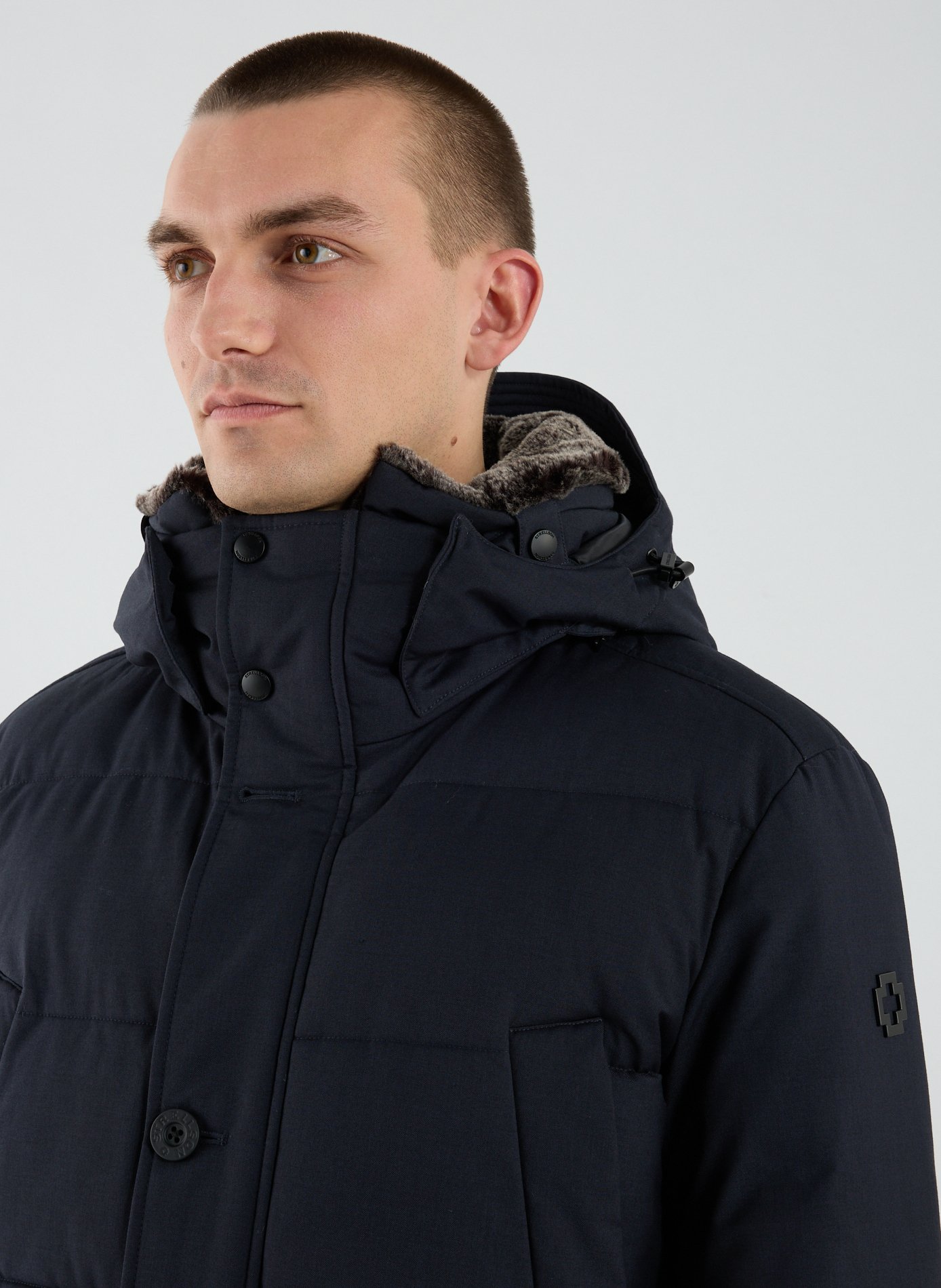 Plaza 3.0 Quilted Hooded Jacket STRELLSON Blue