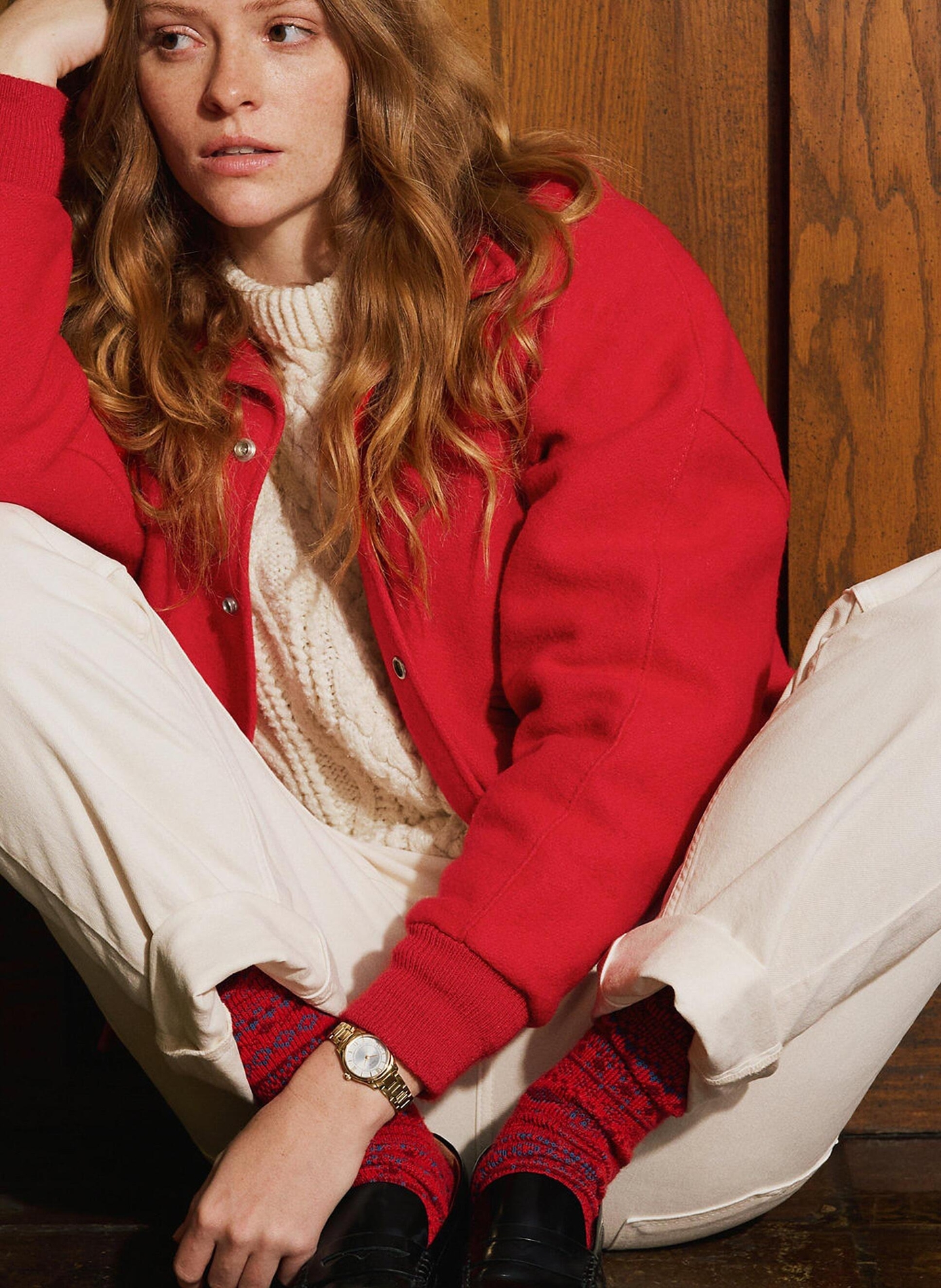 Montre quartz en acier inoxydable FOSSIL Argent