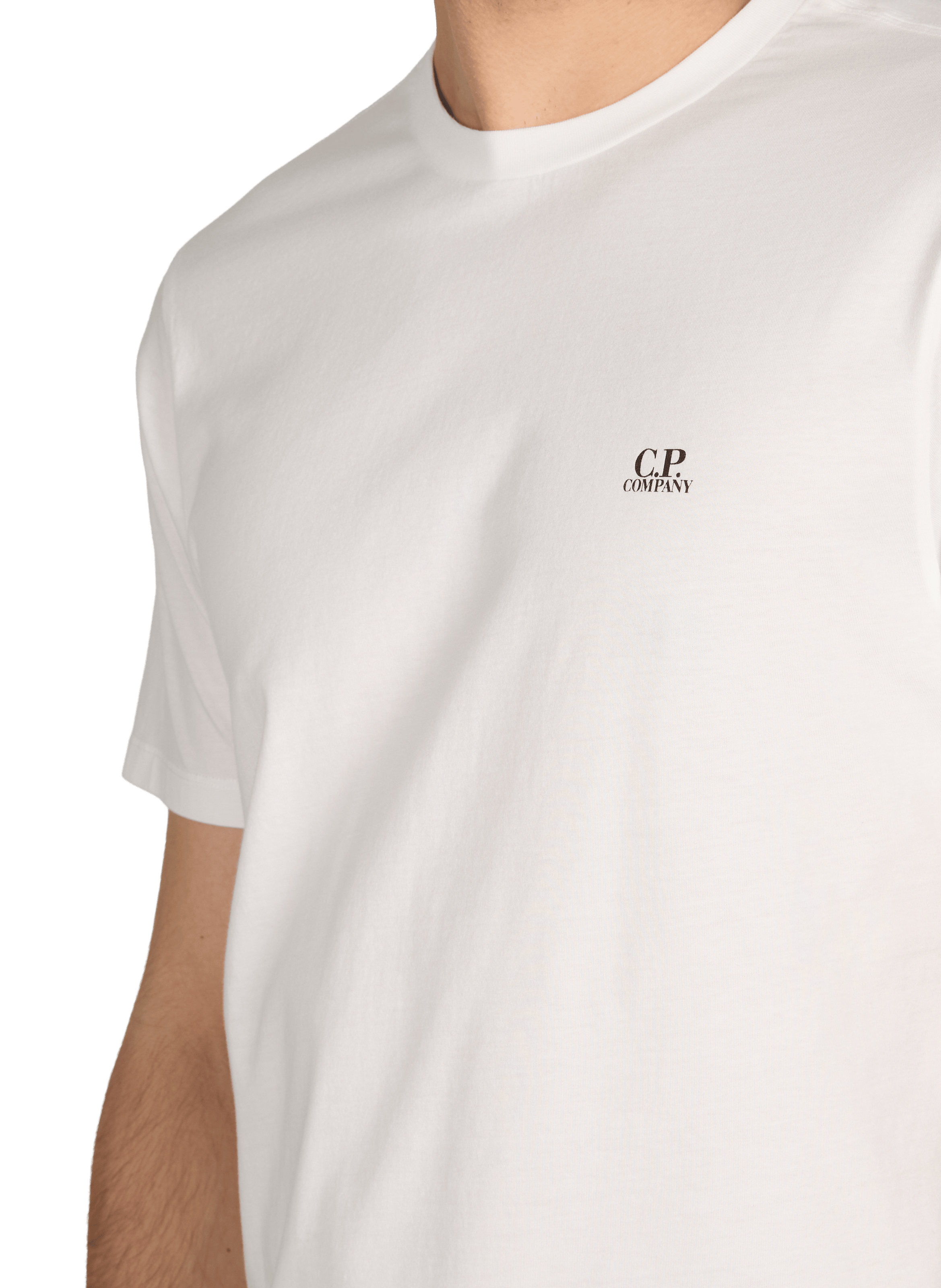 T-shirt en coton CP COMPANY Blanc