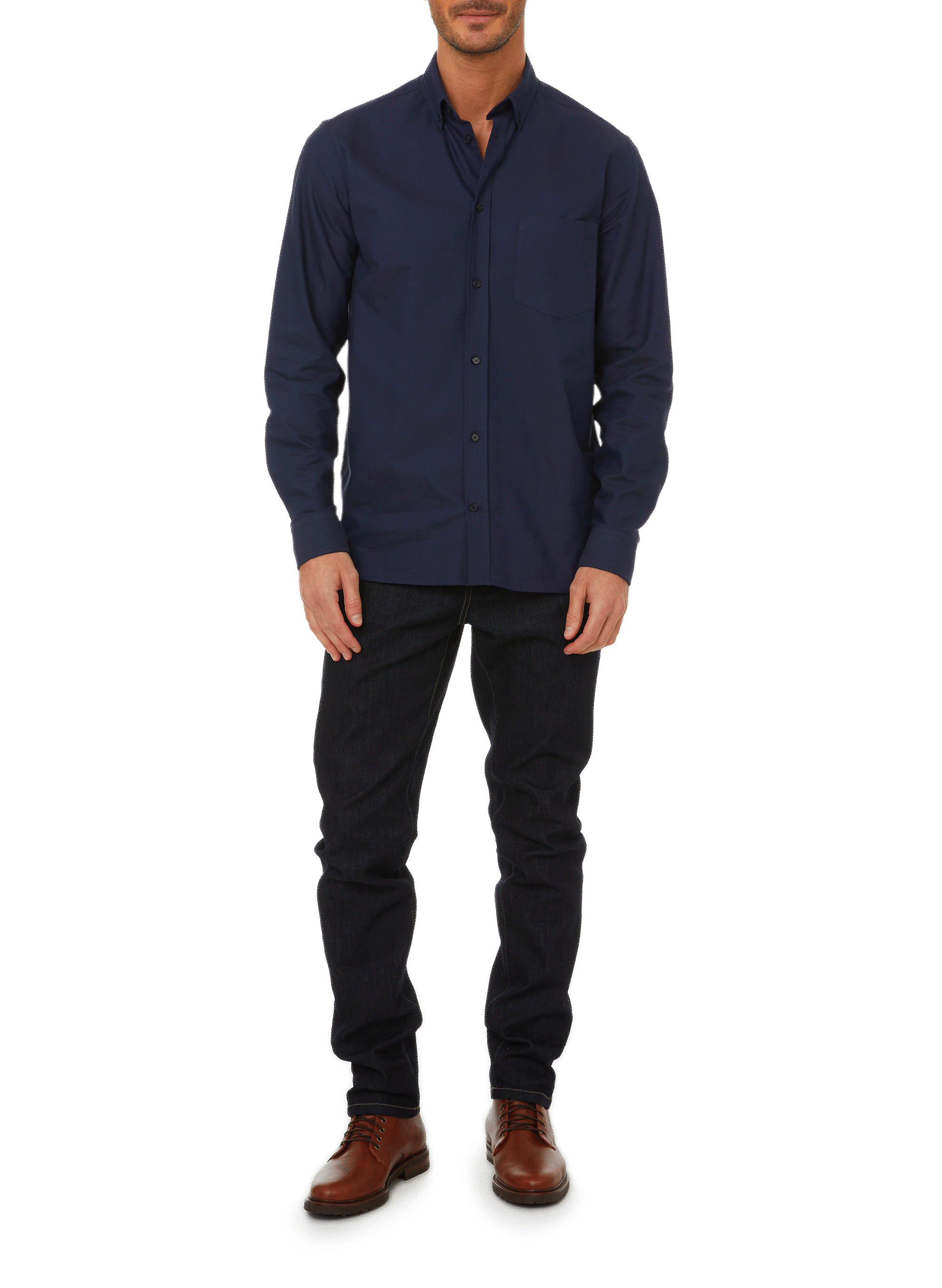 Cotton shirt SAISON 1865 Blue