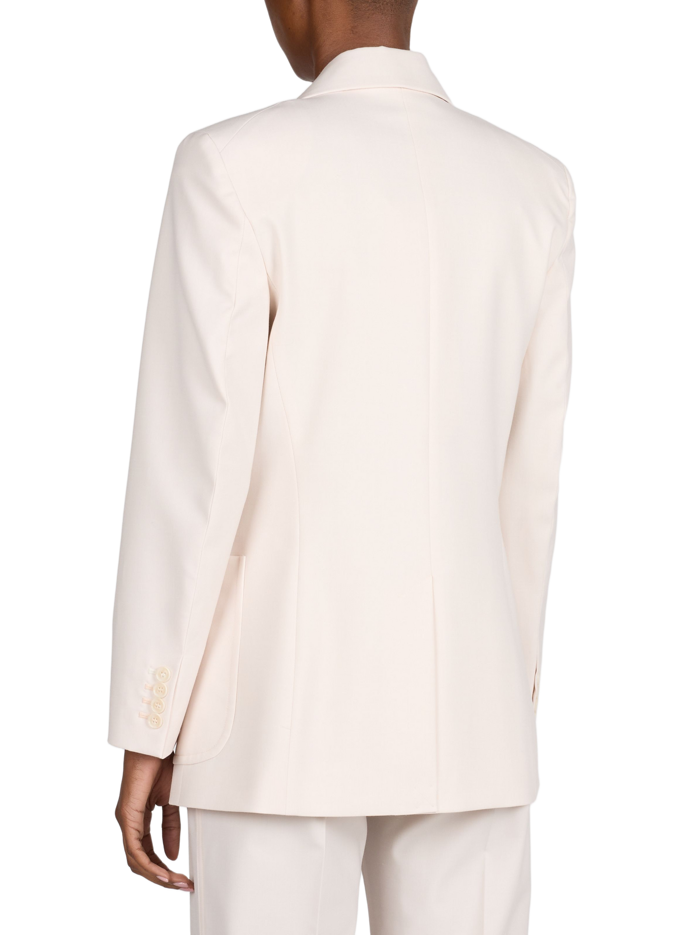 Veste de costume unie VICTORIA BECKHAM Beige