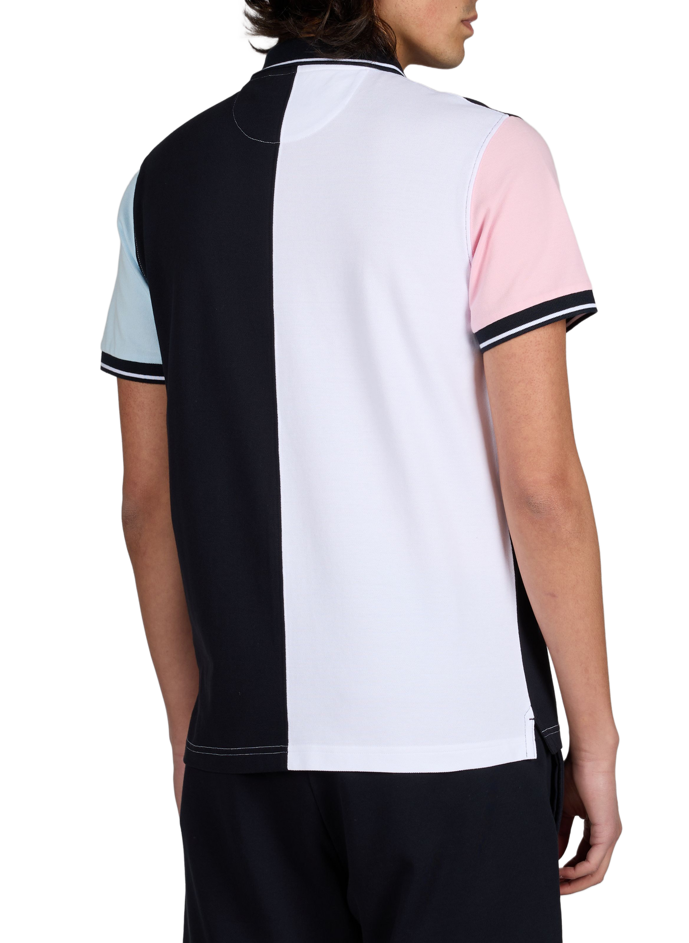 Polo à manches courtes en coton EDEN PARK Rose