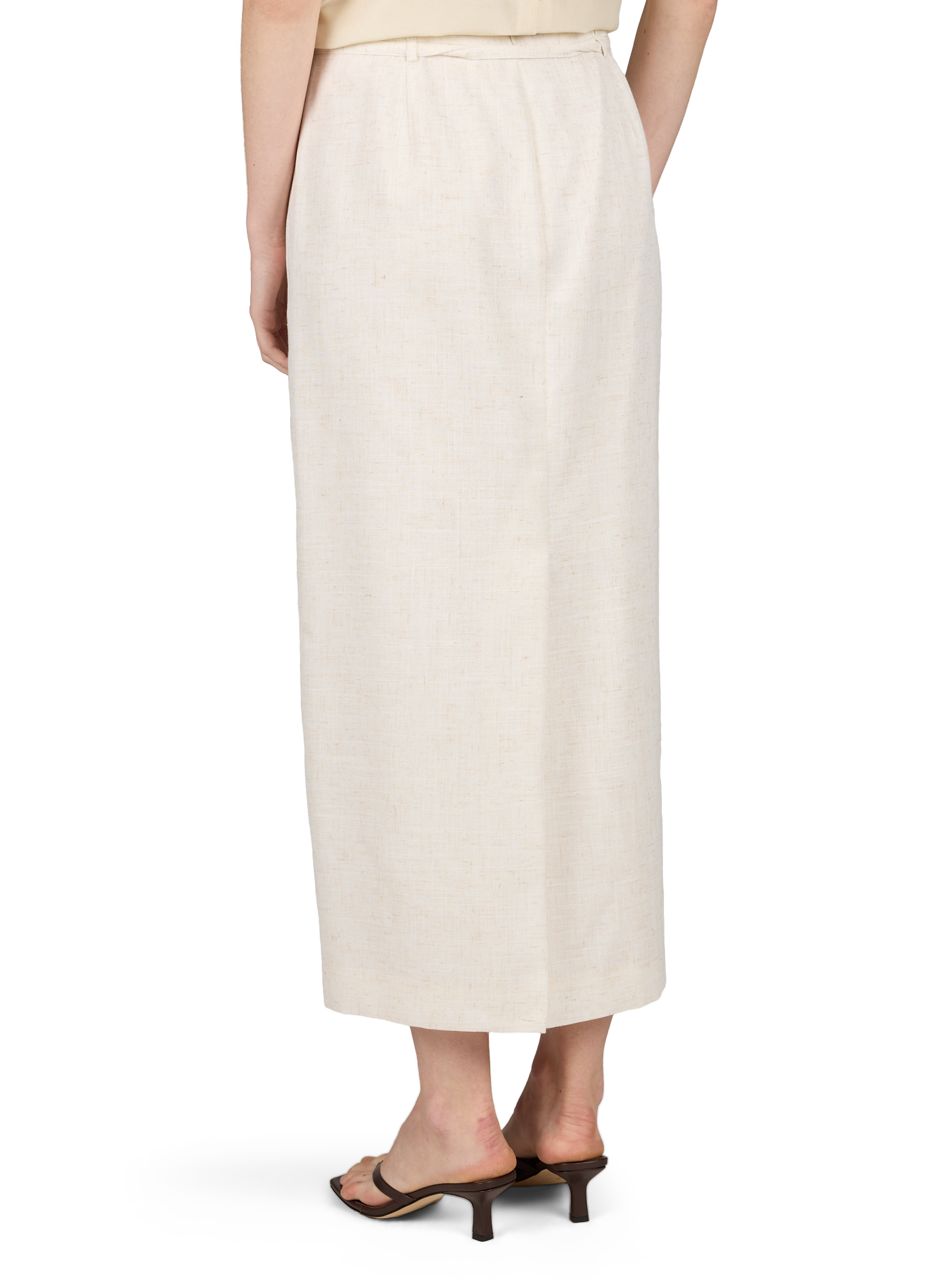 Gonna a matita midi LE 17 SEPTEMBRE Beige