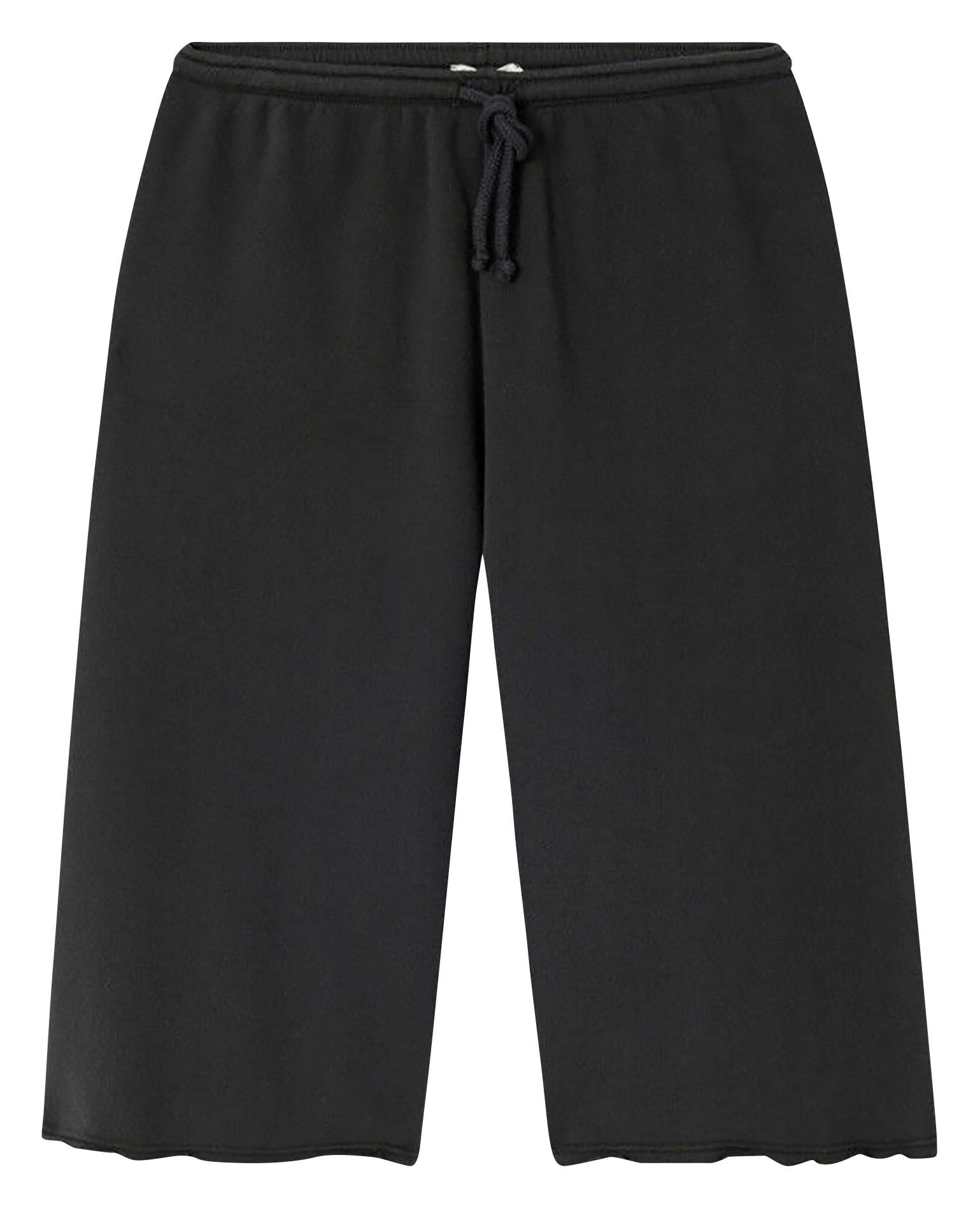 Bermuda mi-long ample uni atubay AMERICAN VINTAGE Noir