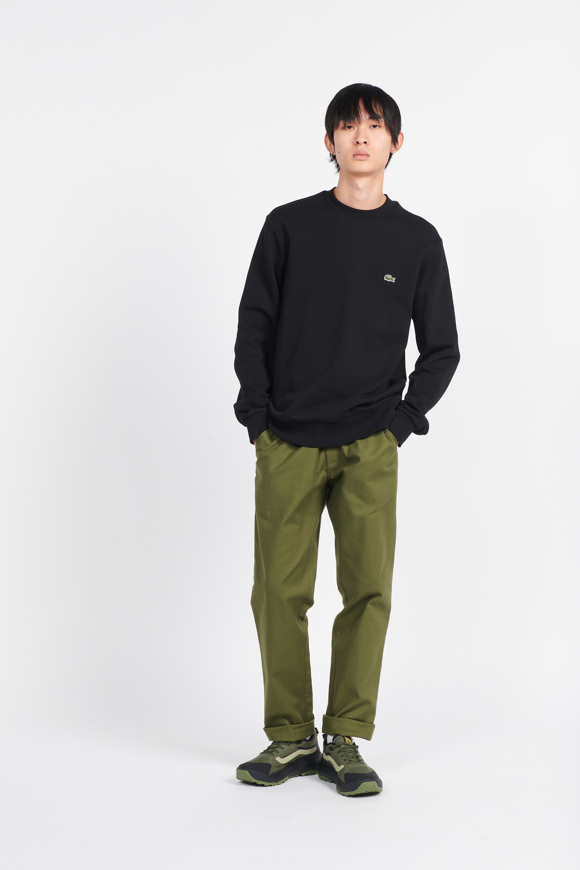 Sweat sweater LACOSTE Noir