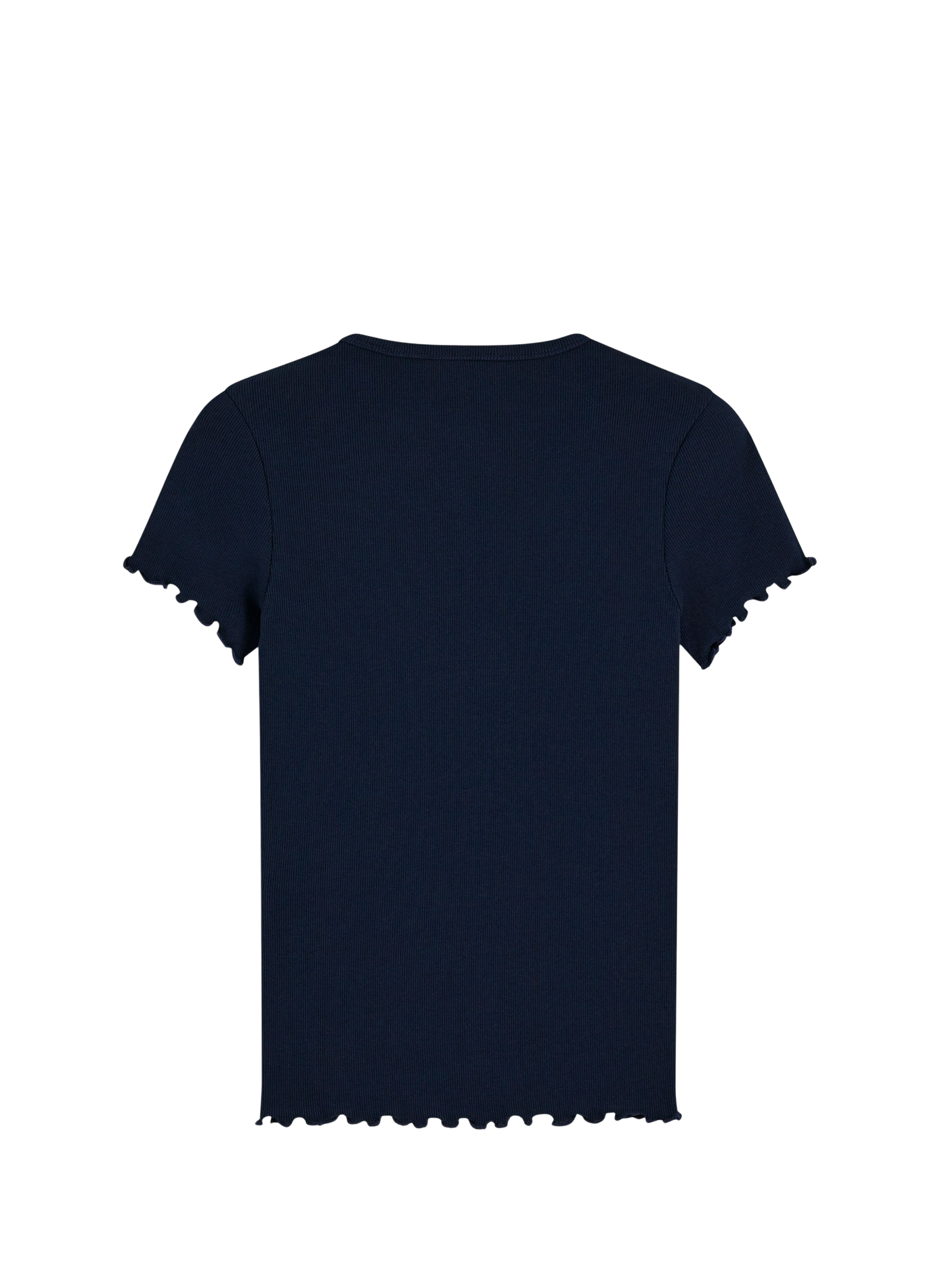T-shirt droit en coton mélangé TOMMY HILFIGER Bleu
