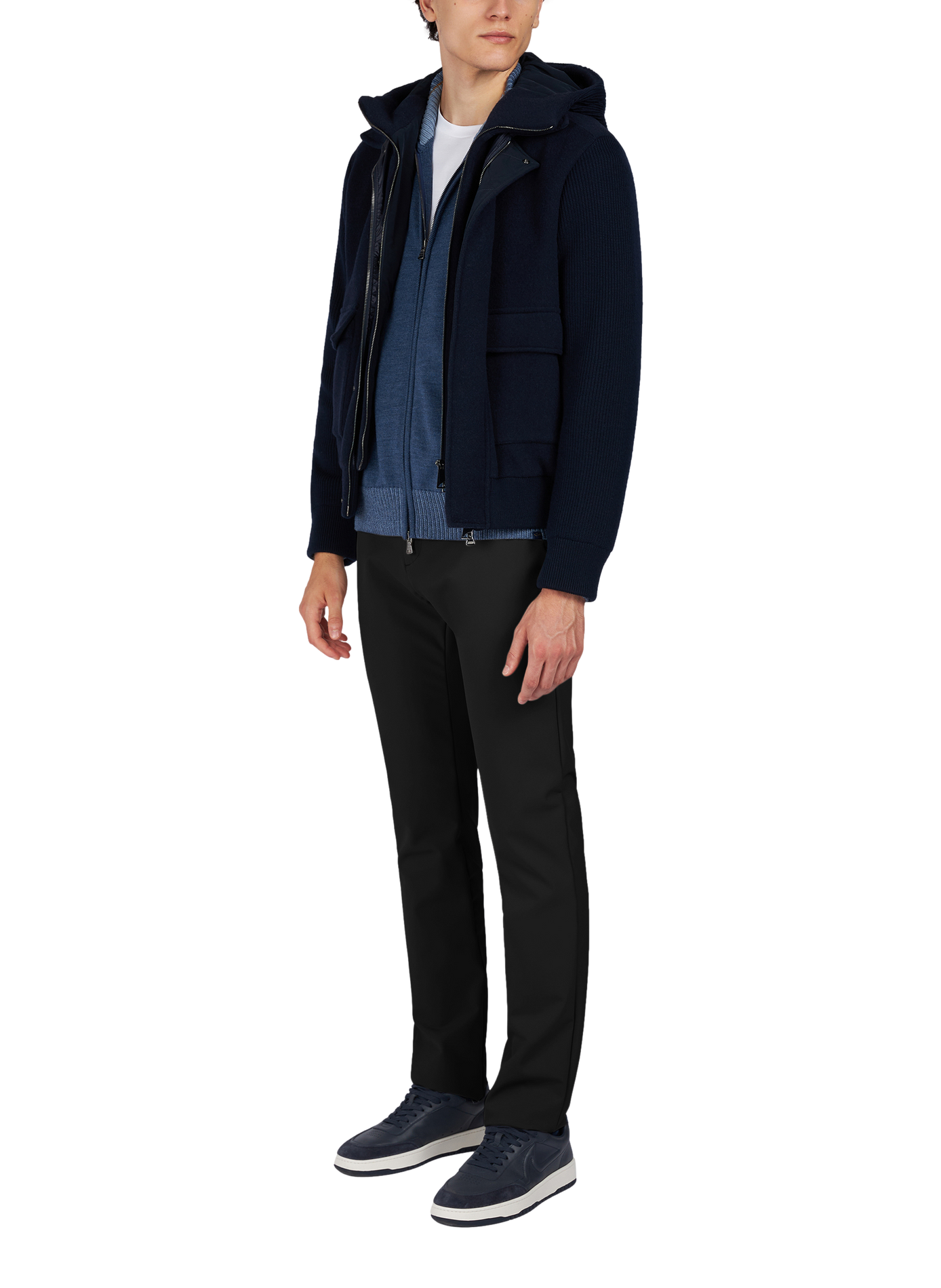 Slim chino pants PAUL & SHARK Blue